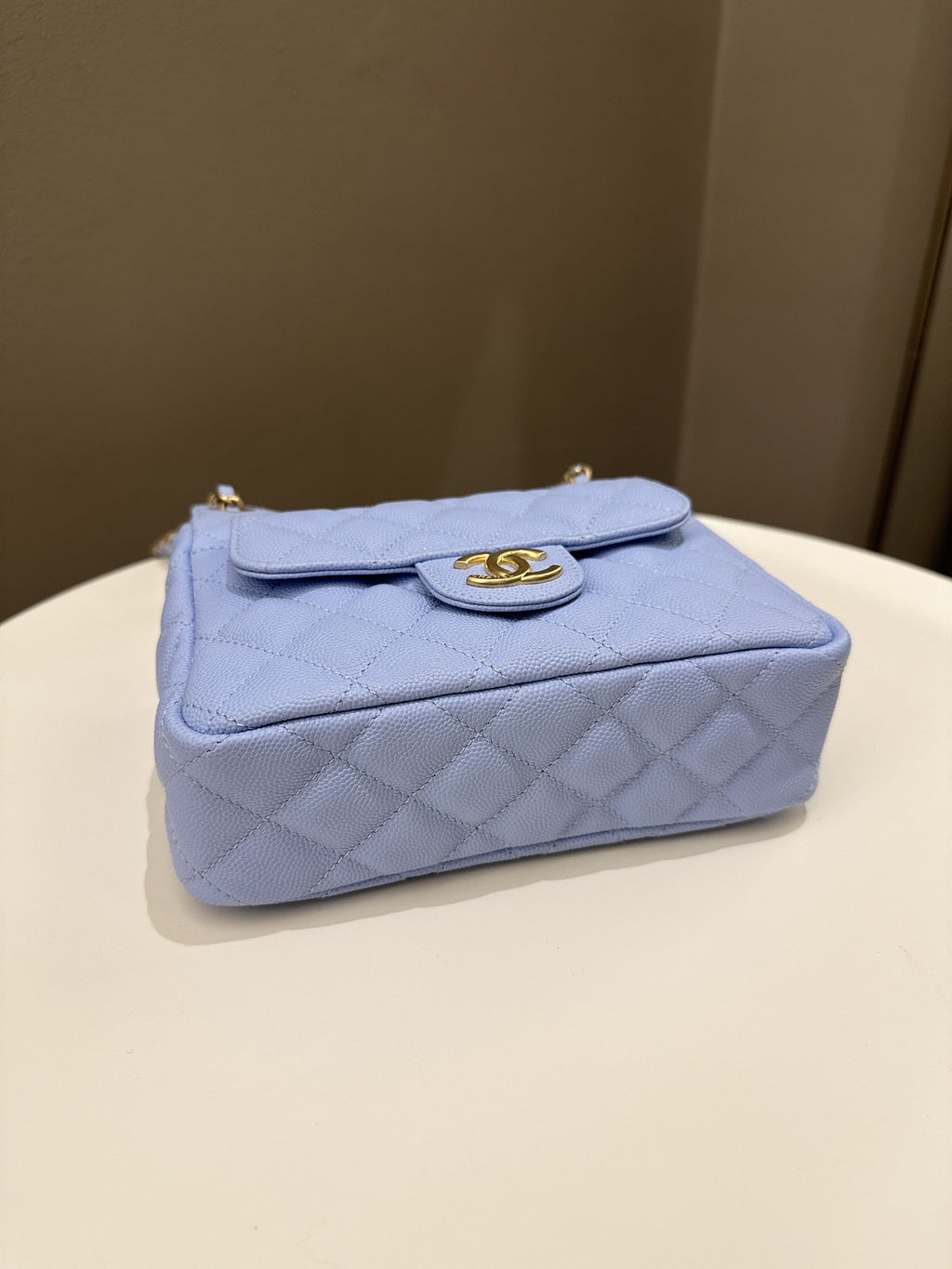 Chanel Small Hobo Bag Periwinkle Caviar