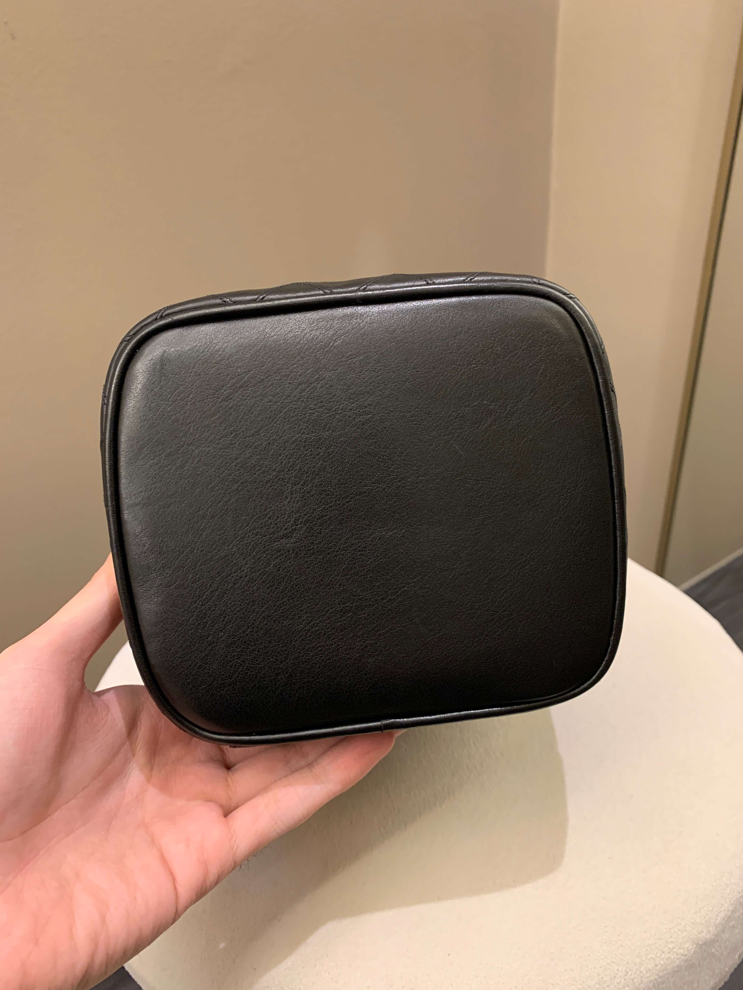 Chanel Vintage Vanity Black Lambskin