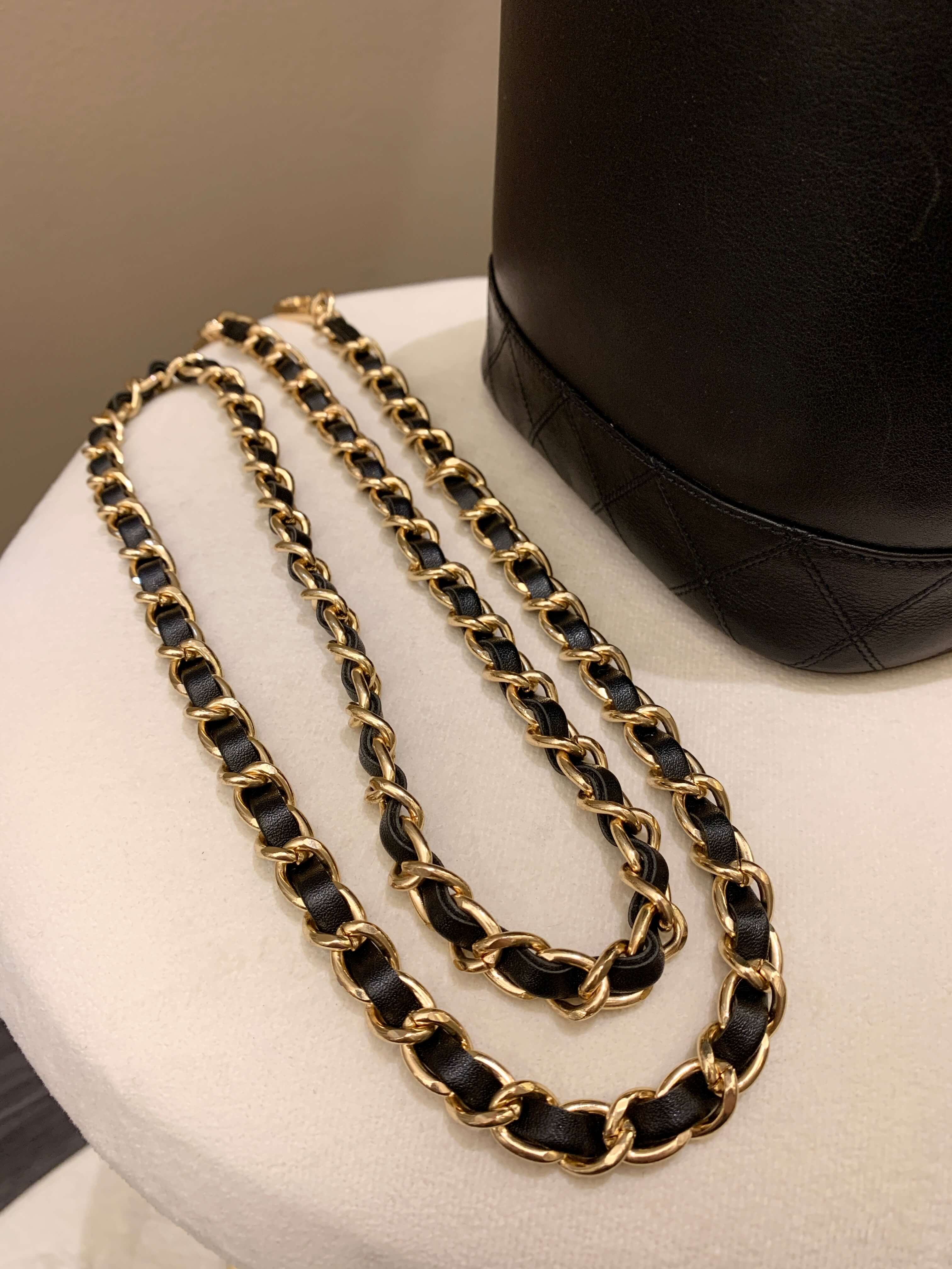 Chanel Vintage Vanity Black Lambskin