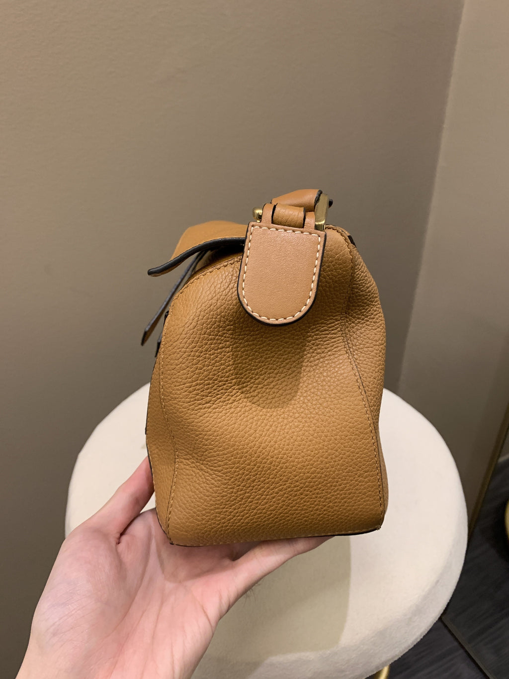Loewe Puzzle bag Tan Calfskin