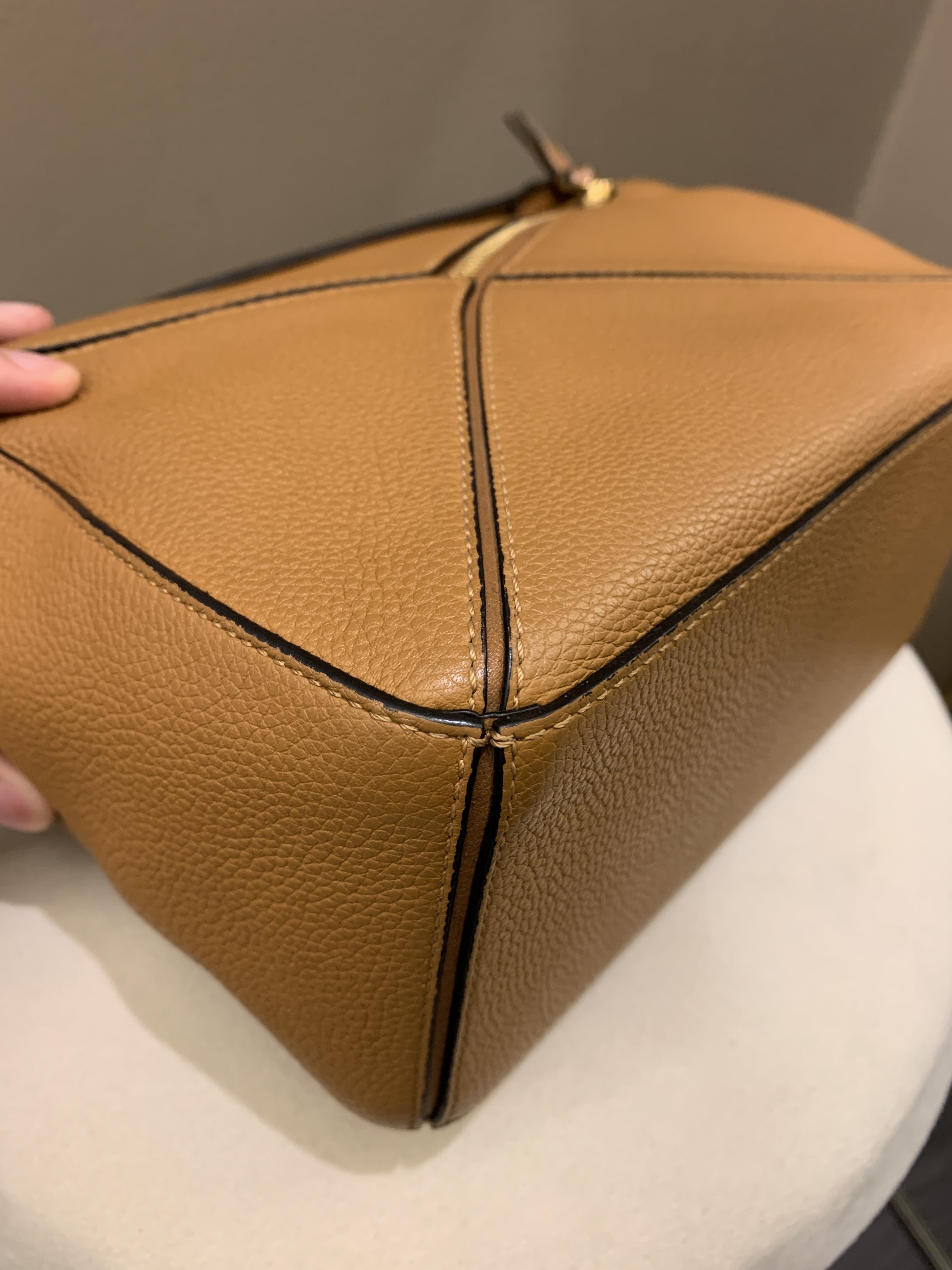 Loewe Puzzle bag Tan Calfskin