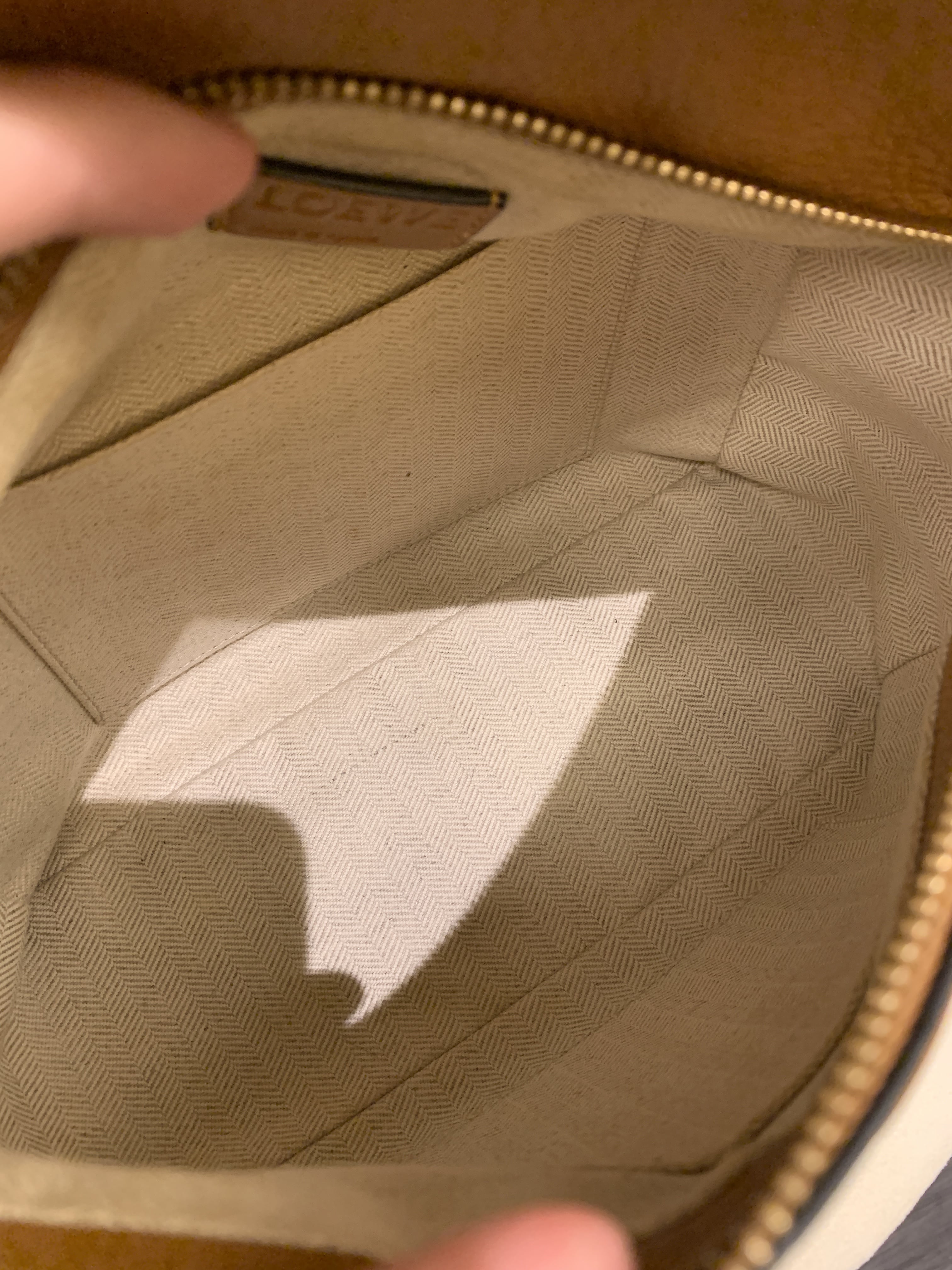 Loewe Puzzle bag Tan Calfskin
