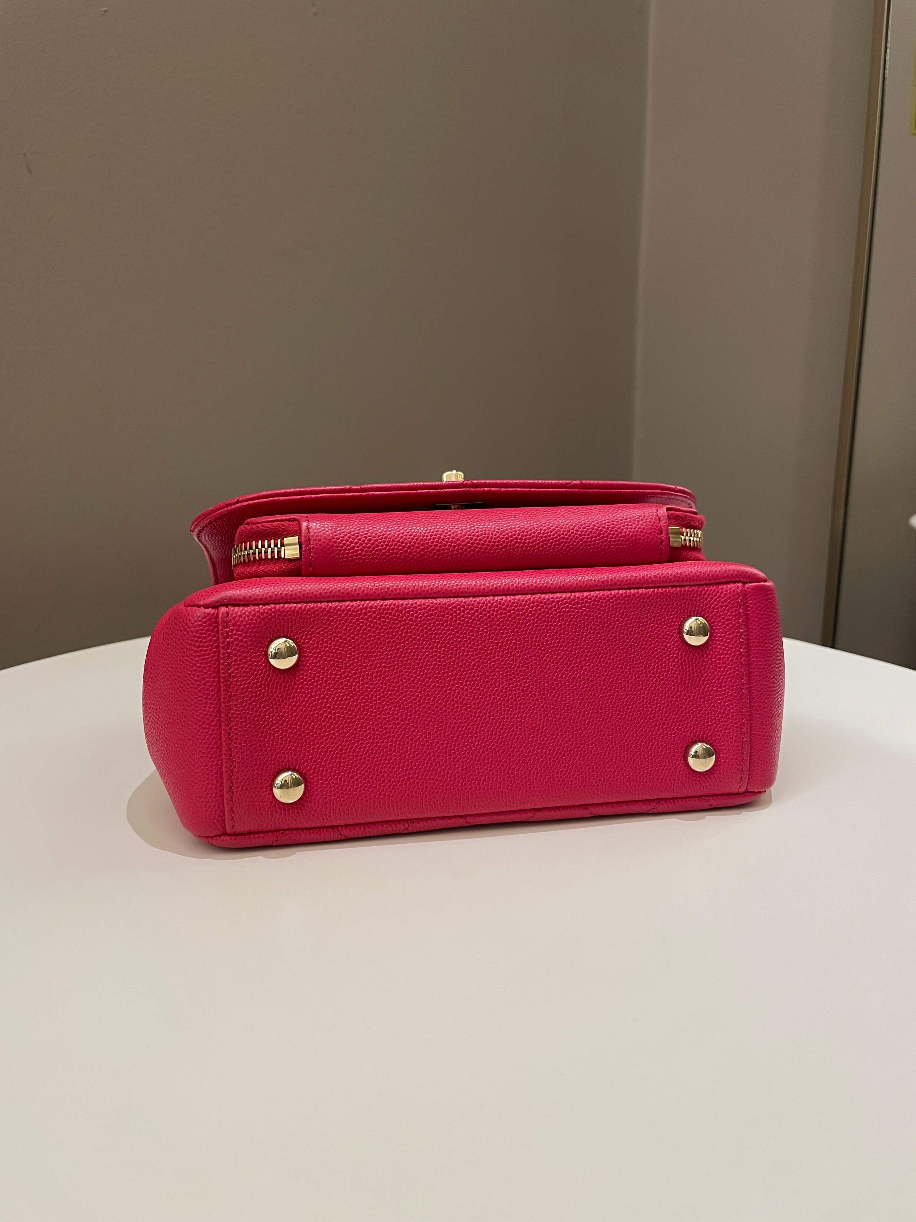 Chanel Business Affinity Flap Red Caviar