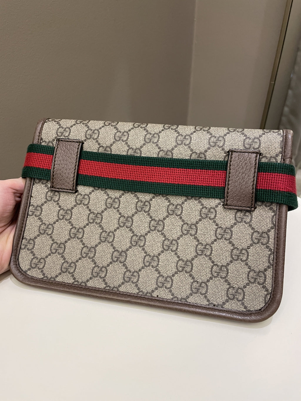Gucci Neo Vintage GG Supreme Belt Bag Beige GG Supreme
