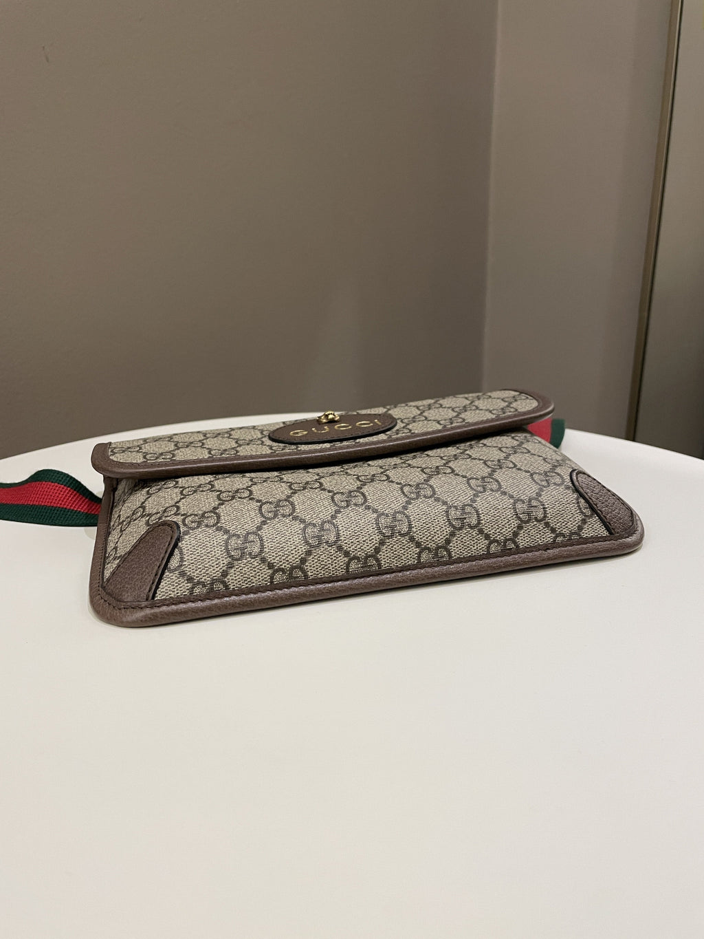 Gucci Neo Vintage GG Supreme Belt Bag Beige GG Supreme