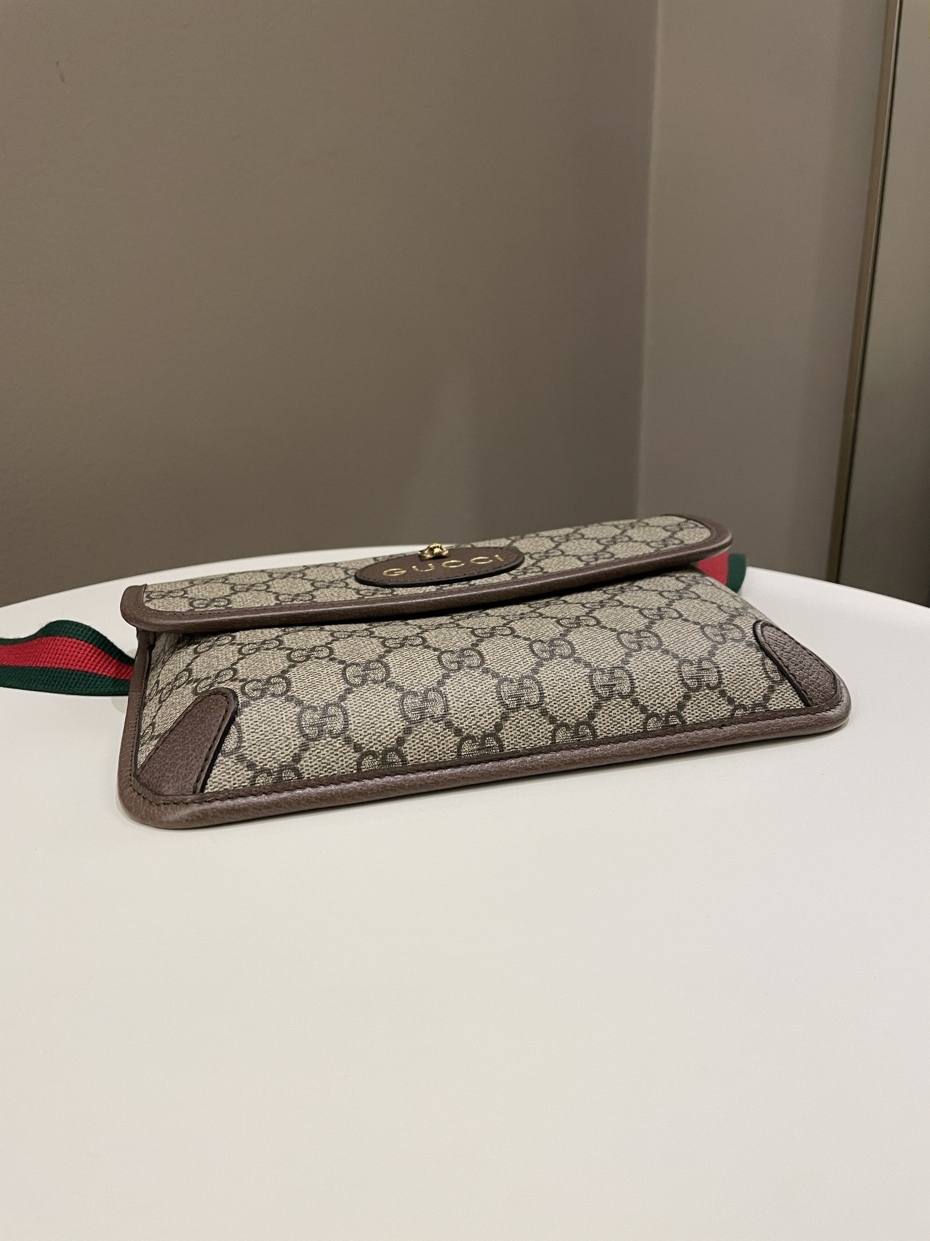 Gucci Neo Vintage GG Supreme Belt Bag Beige GG Supreme