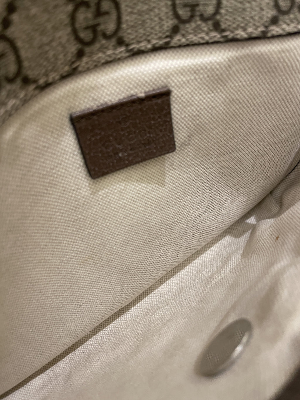 Gucci Neo Vintage GG Supreme Belt Bag Beige GG Supreme