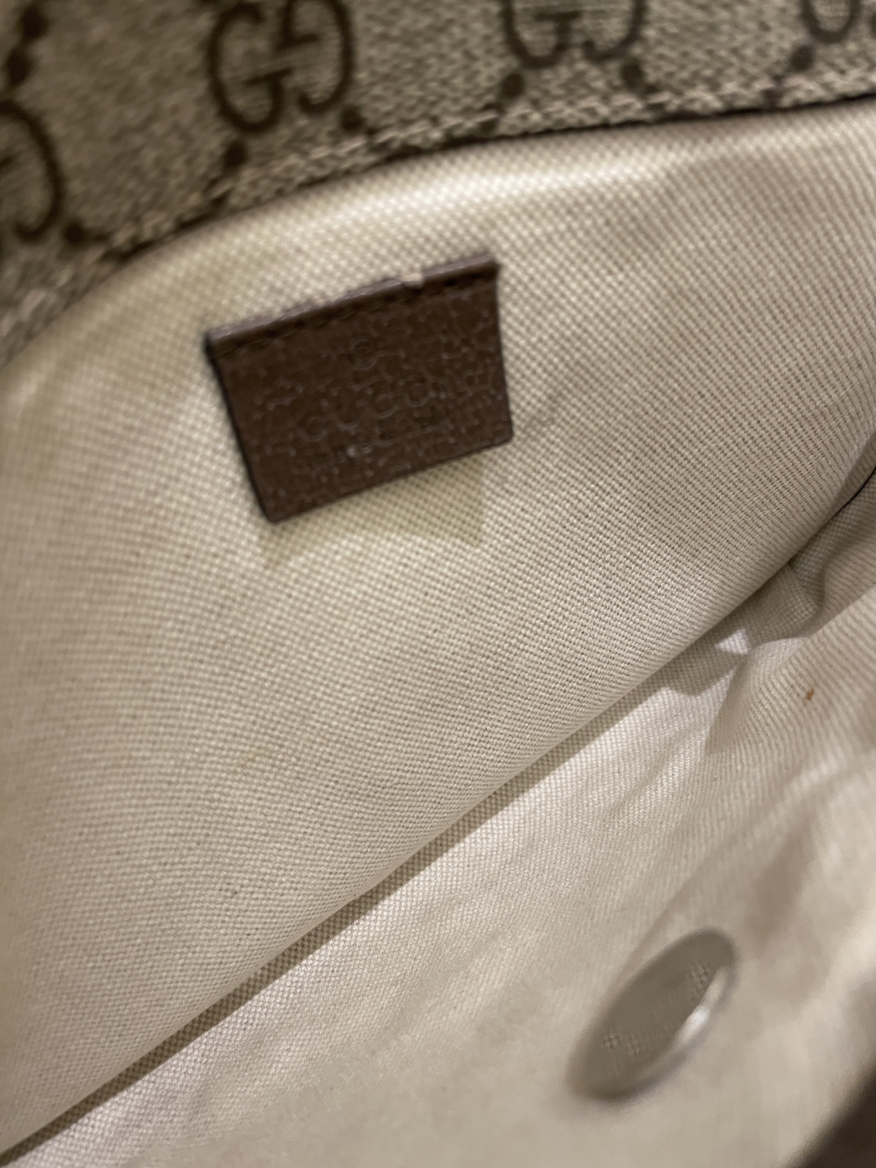 Gucci Neo Vintage GG Supreme Belt Bag Beige GG Supreme