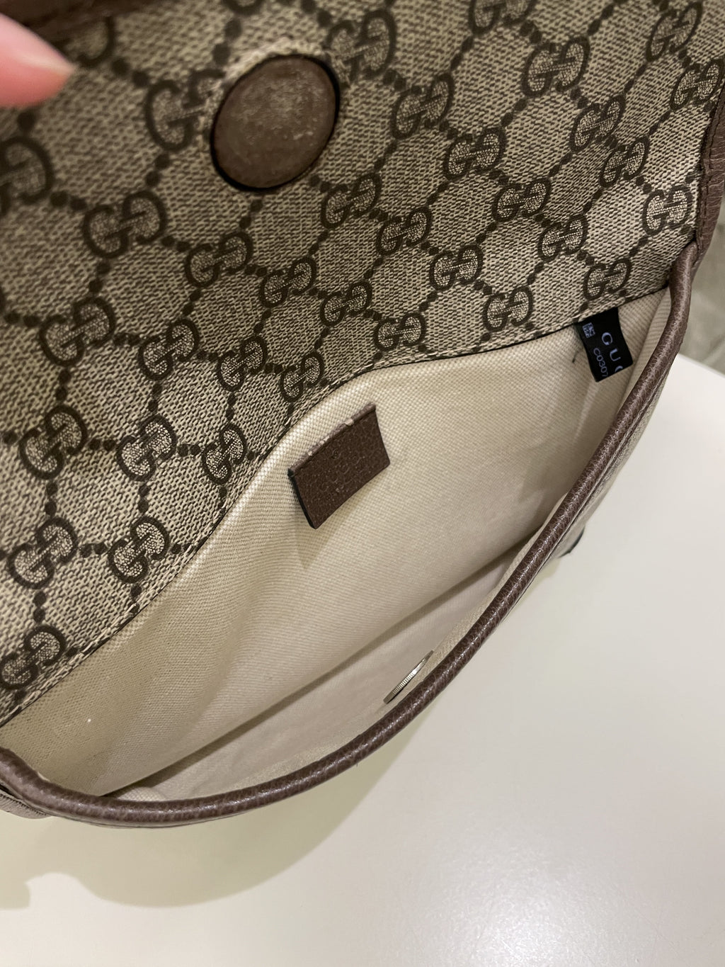 Gucci Neo Vintage GG Supreme Belt Bag Beige GG Supreme