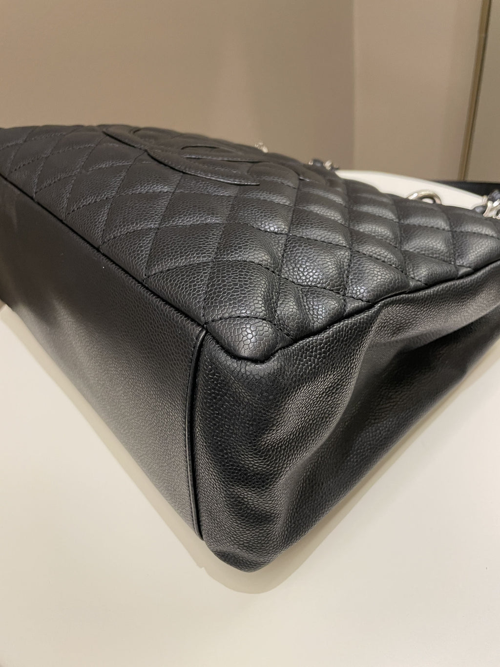Chanel Classic Quilted GST Black Caviar