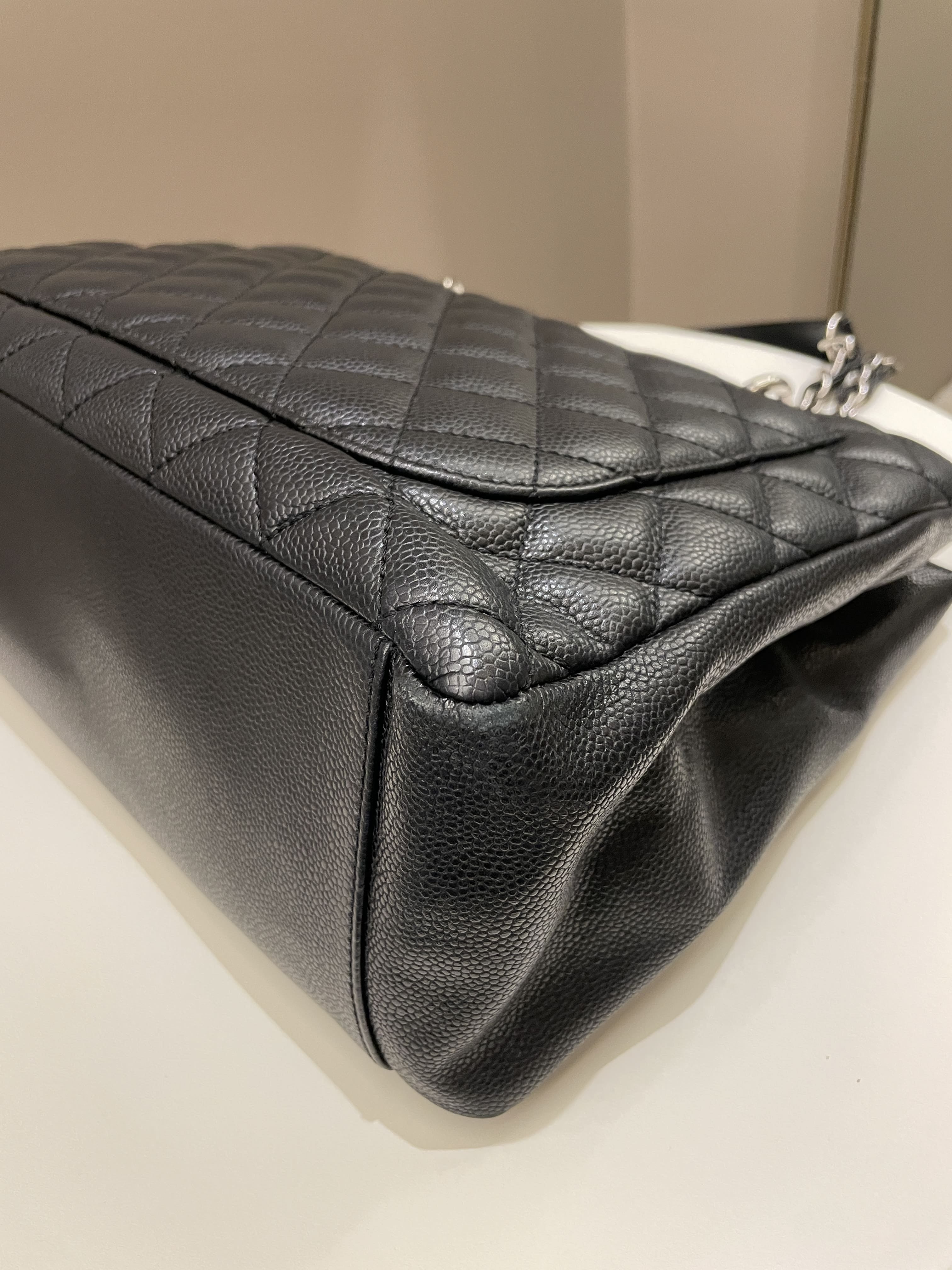Chanel Classic Quilted GST Black Caviar