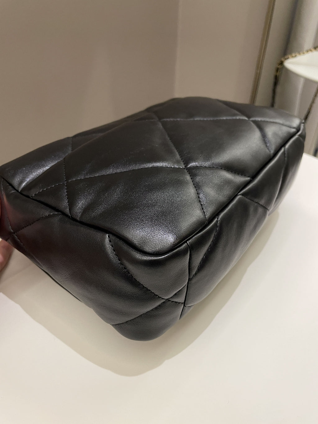 Chanel 19 Flap Bag Black Lambskin