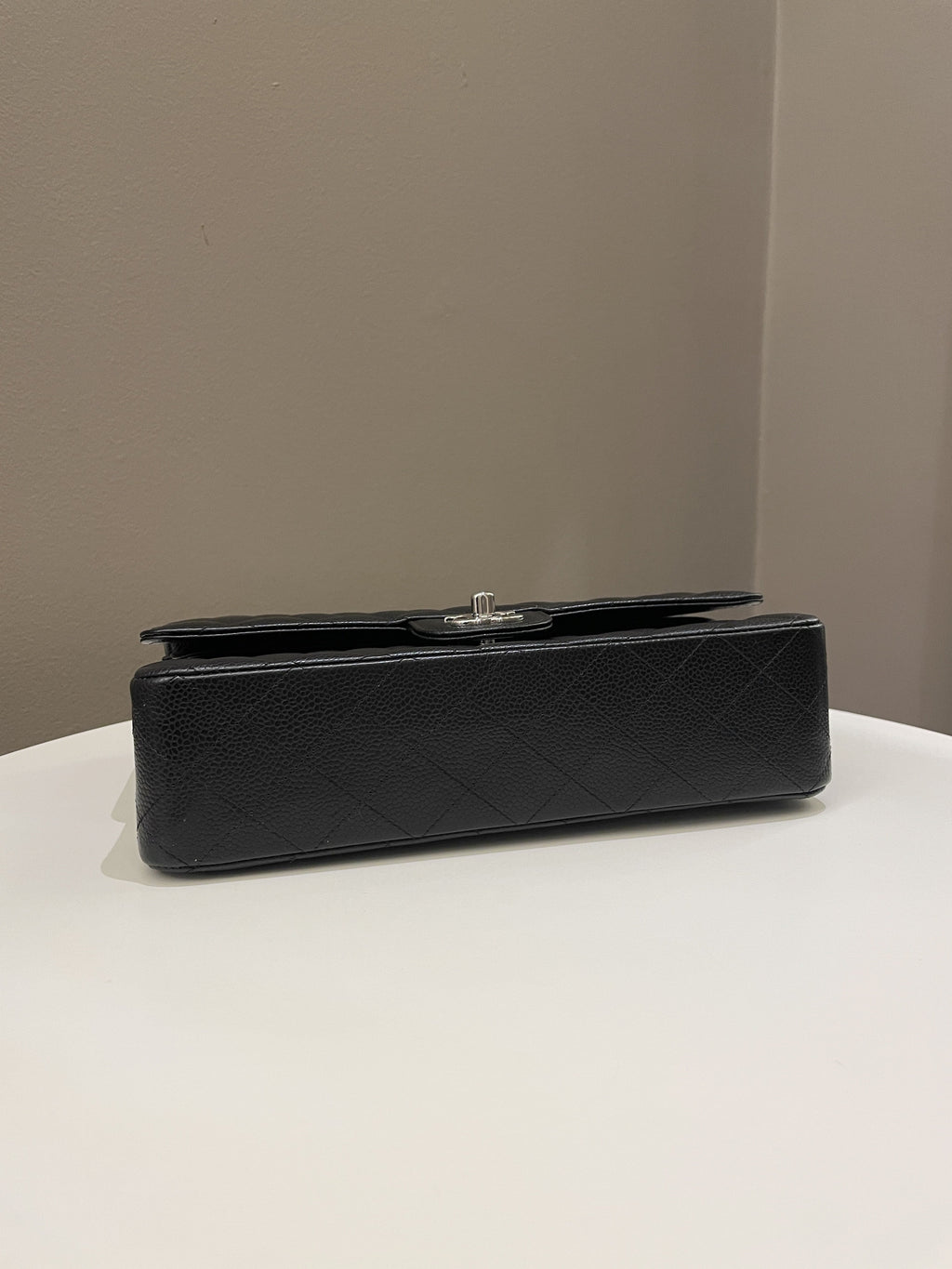 Chanel Classic Quilted Medium Double Flap Black Caviar