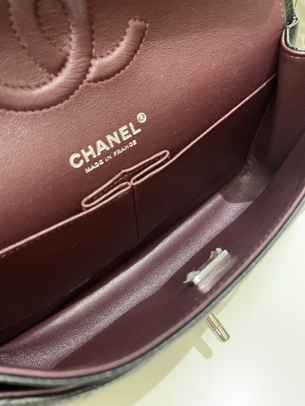 Chanel Classic Quilted Medium Double Flap Black Caviar