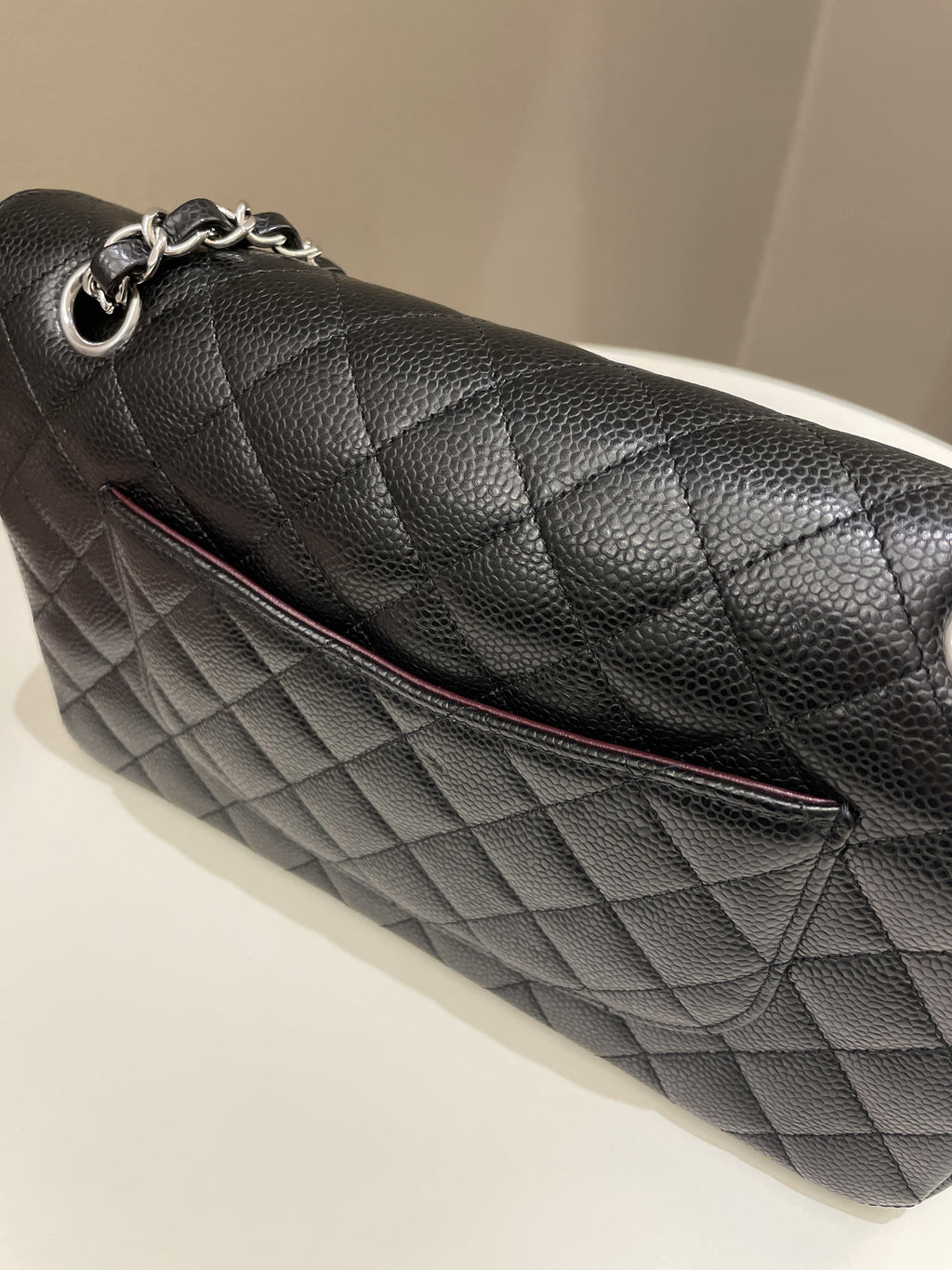 Chanel Classic Quilted Medium Double Flap Black Caviar