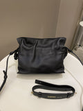 Loewe Mini Flamenco Knot Clutch + Strap Black