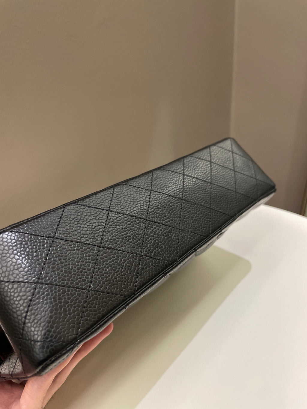 Chanel Classic Quilted Medium Double Flap Black Caviar