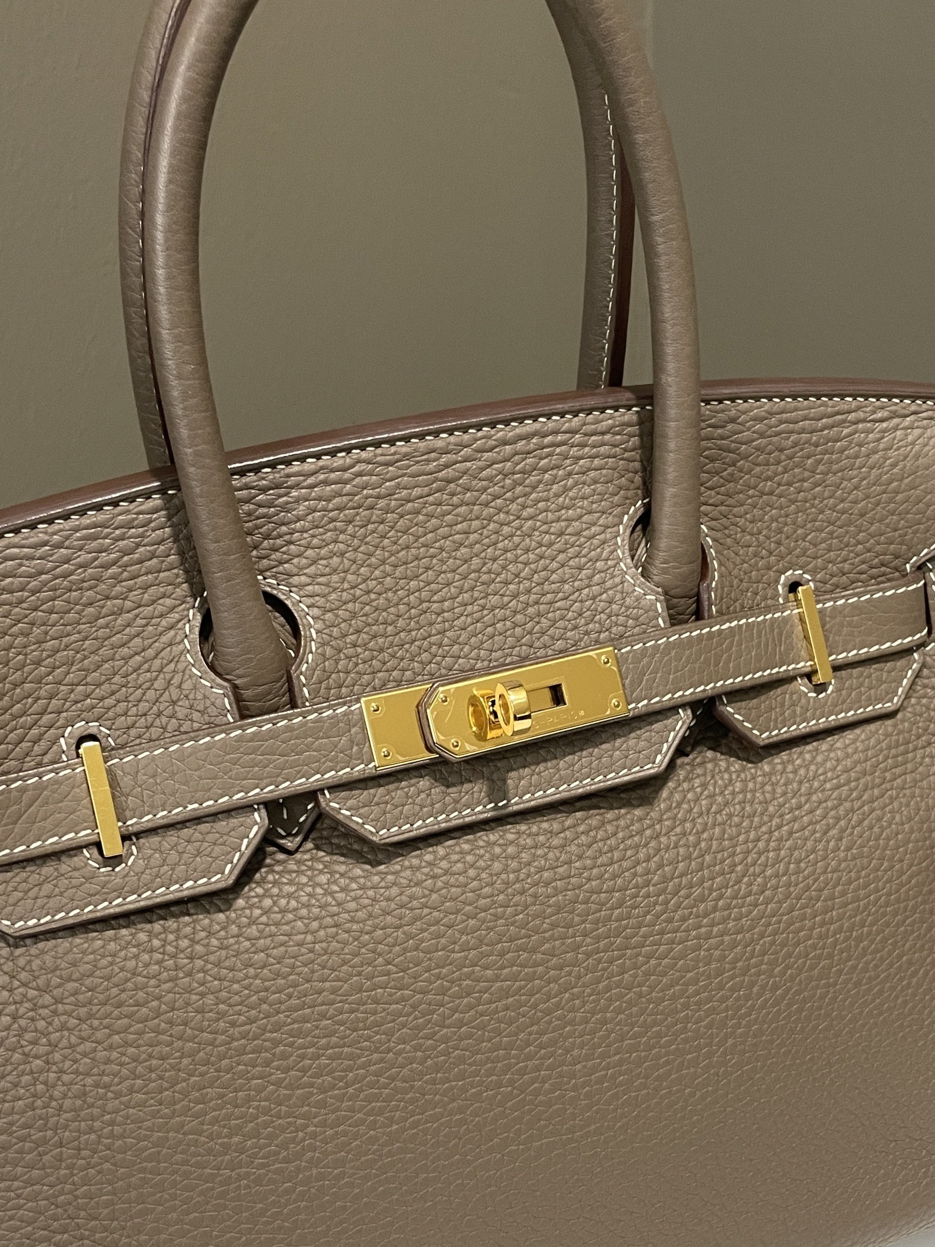 Birkin 30 Etoupe Clemence