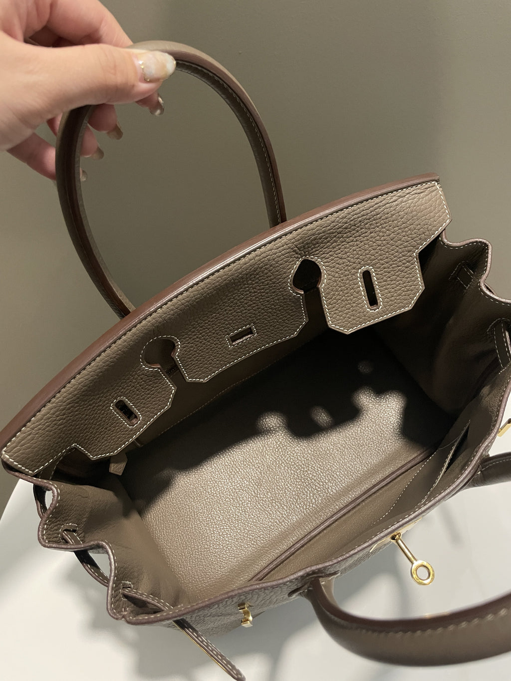 Birkin 30 Etoupe Clemence