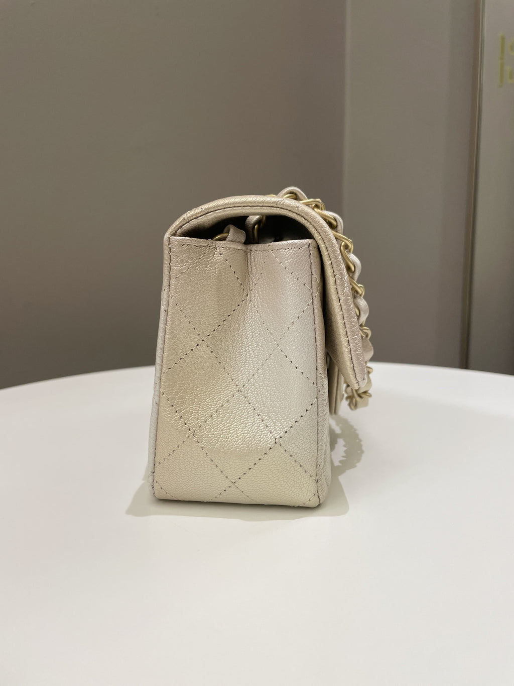 Chanel 22C Classic Quilted Mini Rectangular Gold OmbrÃƒÆ’Ã‚Â©