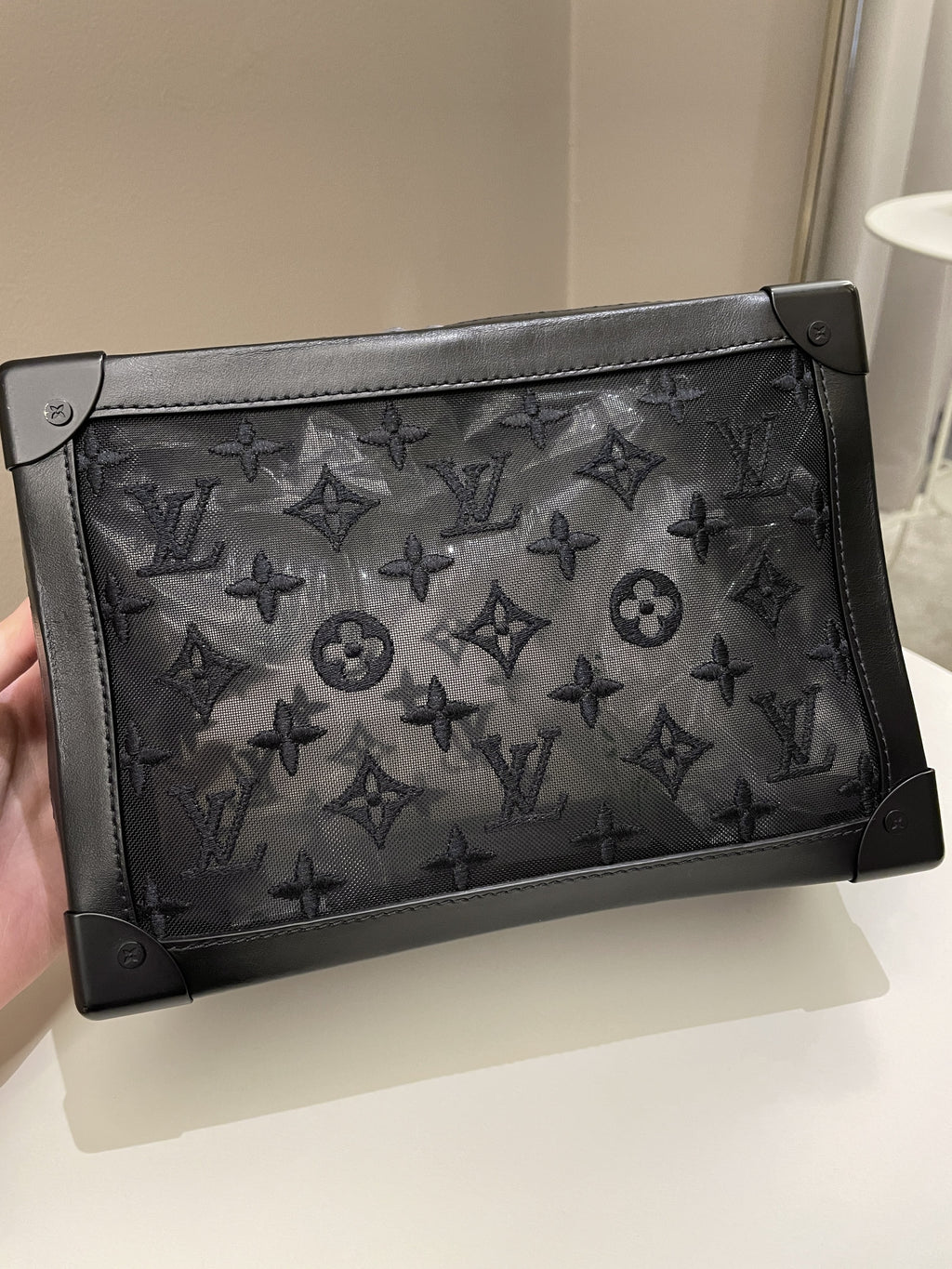 Louis Vuitton Soft Trunk Bag Monogram Mesh