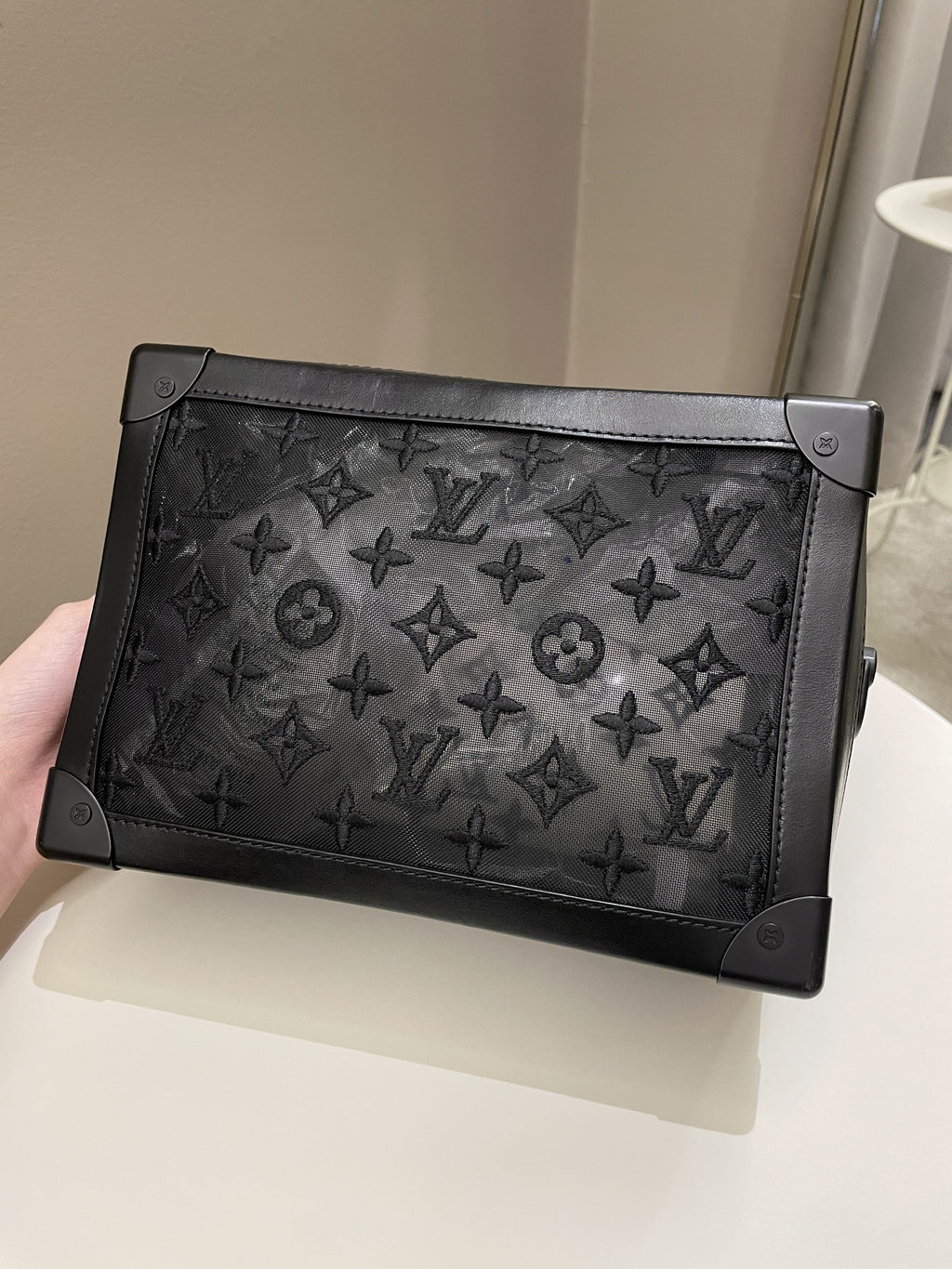 Louis Vuitton Soft Trunk Bag Monogram Mesh