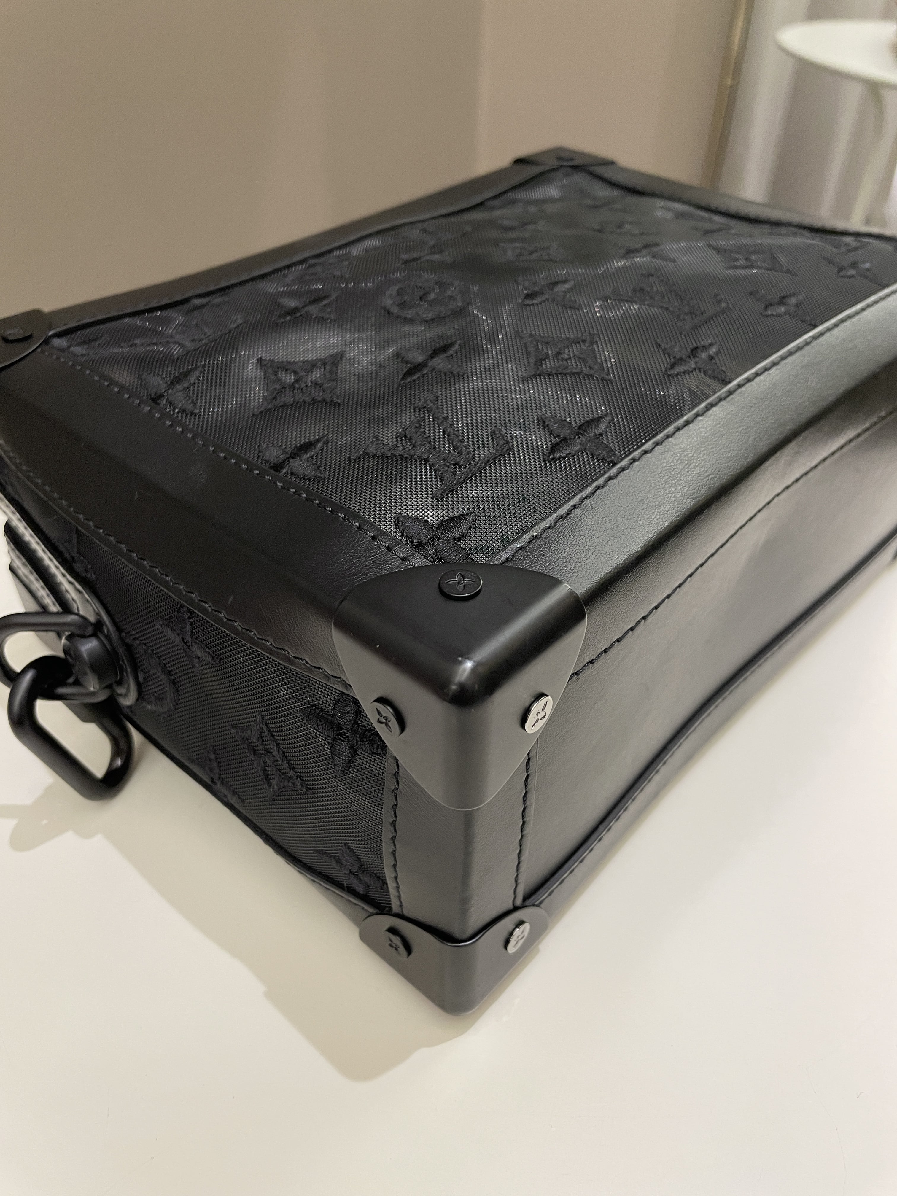 Louis Vuitton Soft Trunk Bag Monogram Mesh