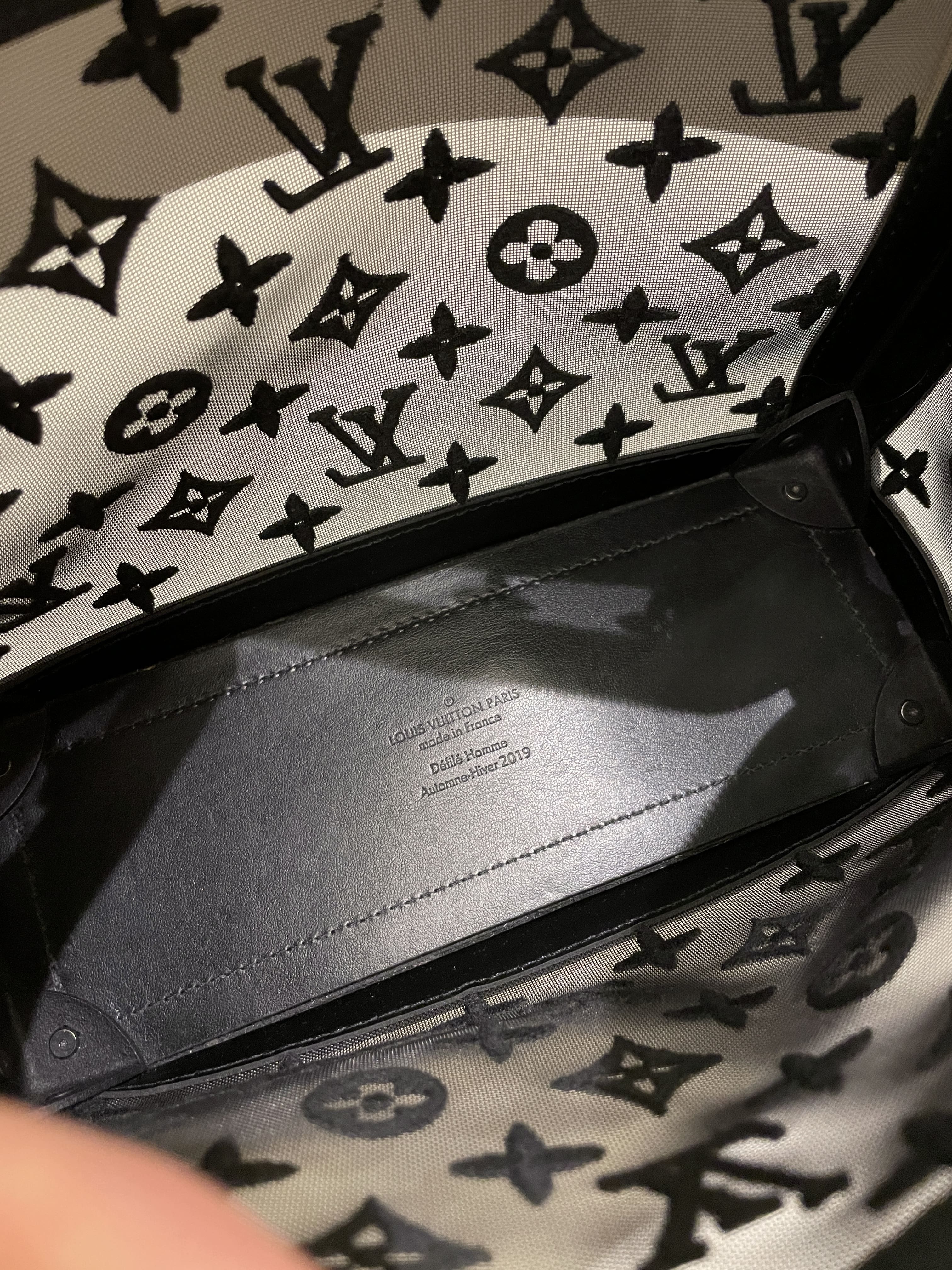 Louis Vuitton Soft Trunk Bag Monogram Mesh