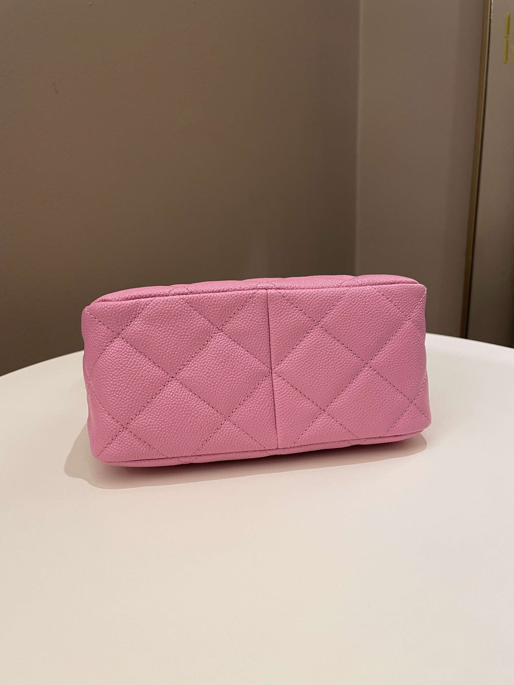 Chanel 22S Hobo Shoulder Bag Mavue Pink Caviar