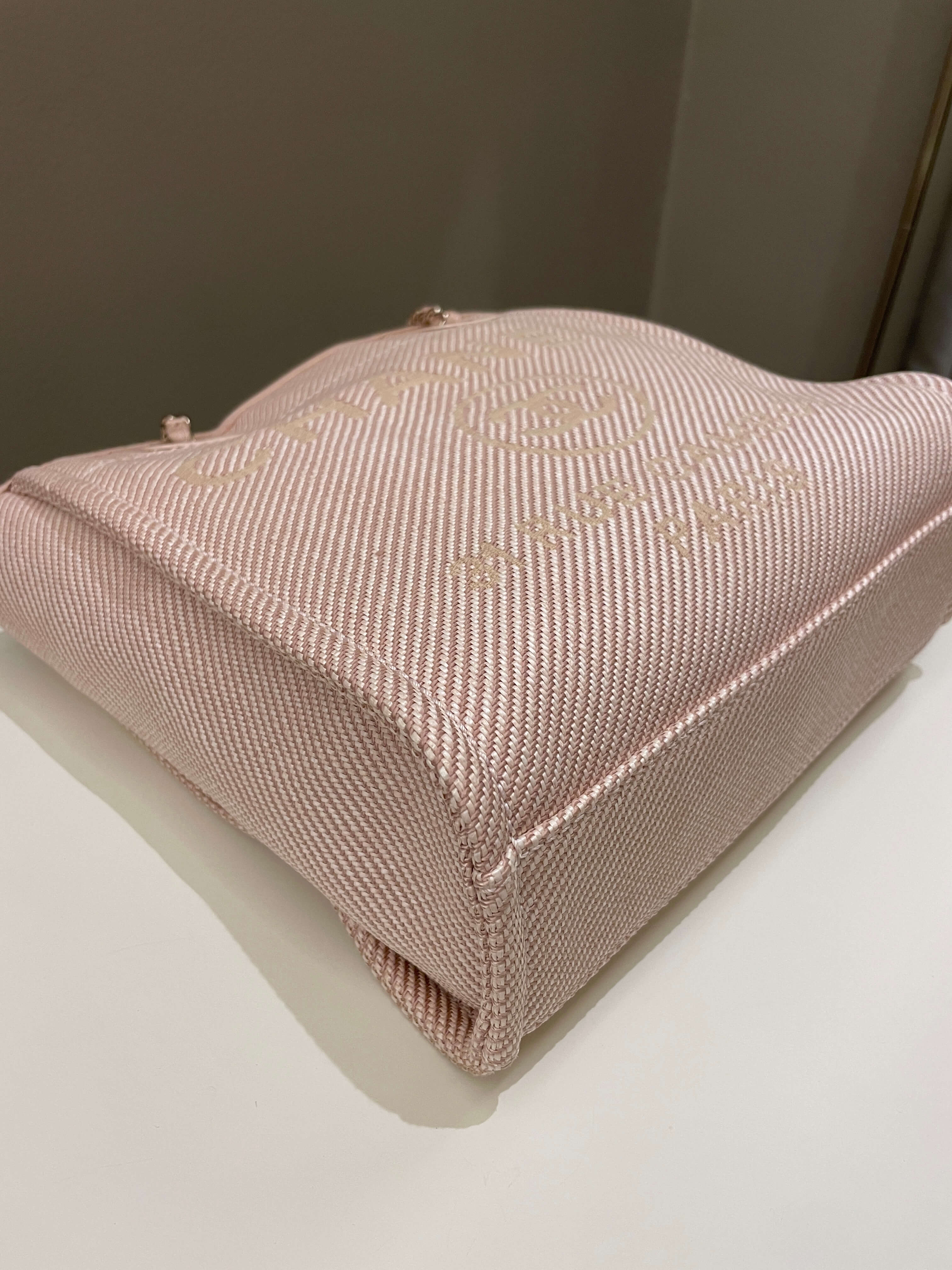 Chanel Deauville PST Beige Jacquard