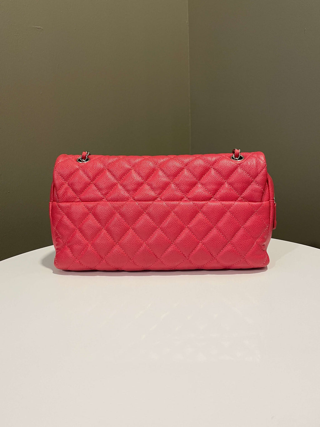 Chanel Easy Flap Pink Caviar