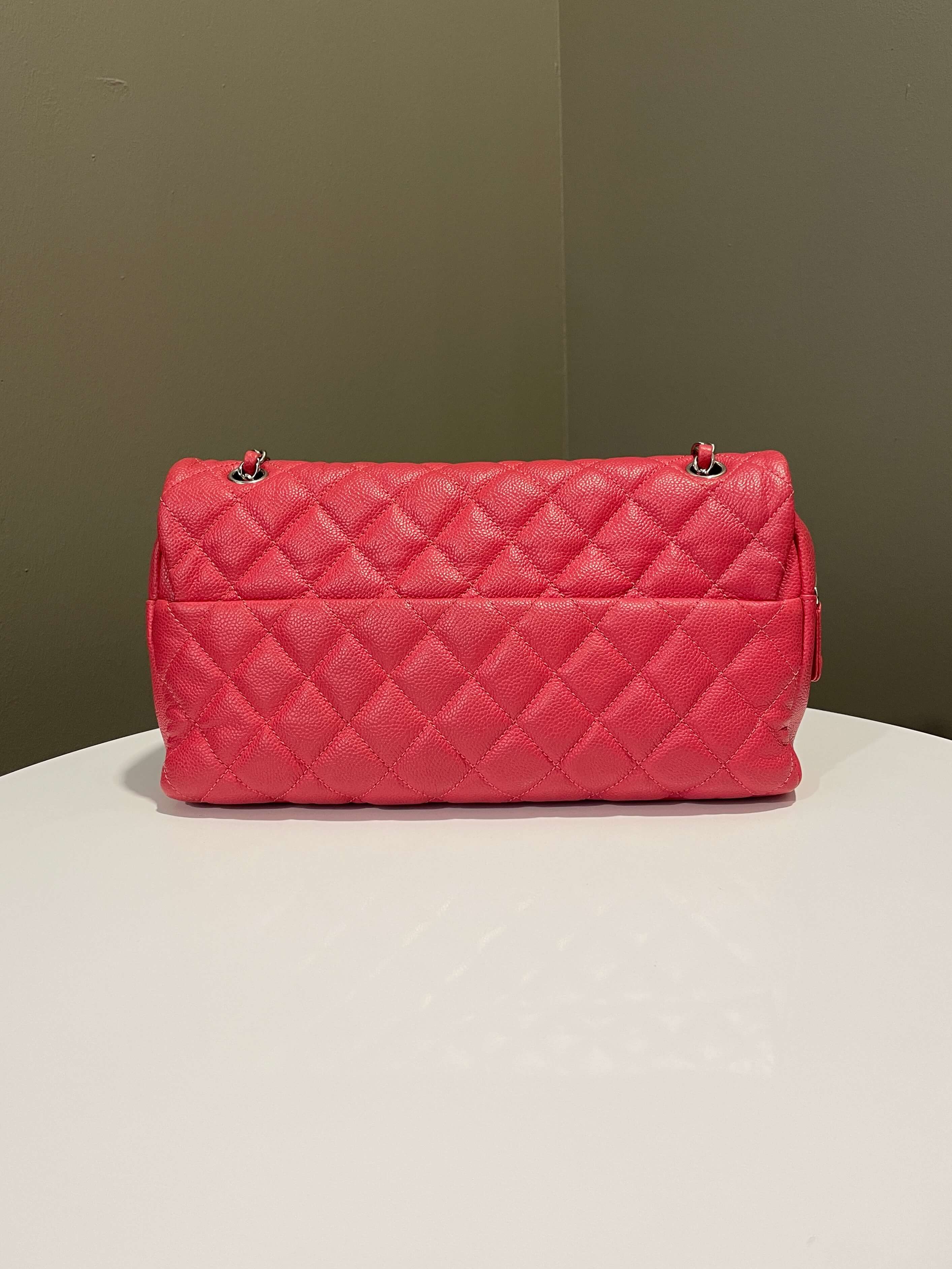 Chanel Easy Flap Pink Caviar