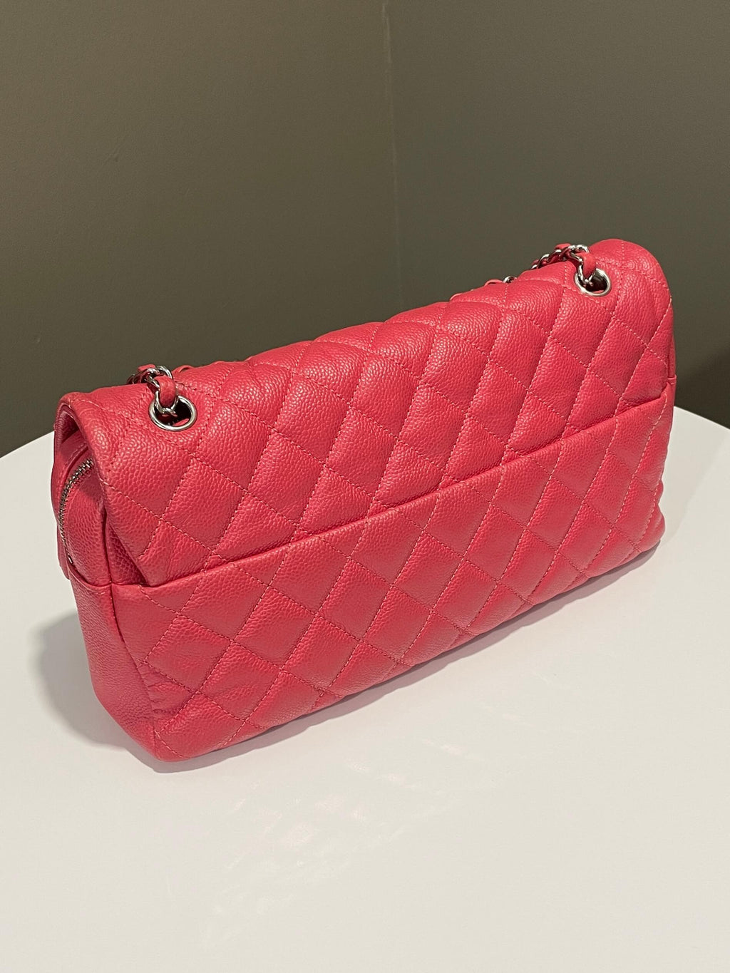 Chanel Easy Flap Pink Caviar