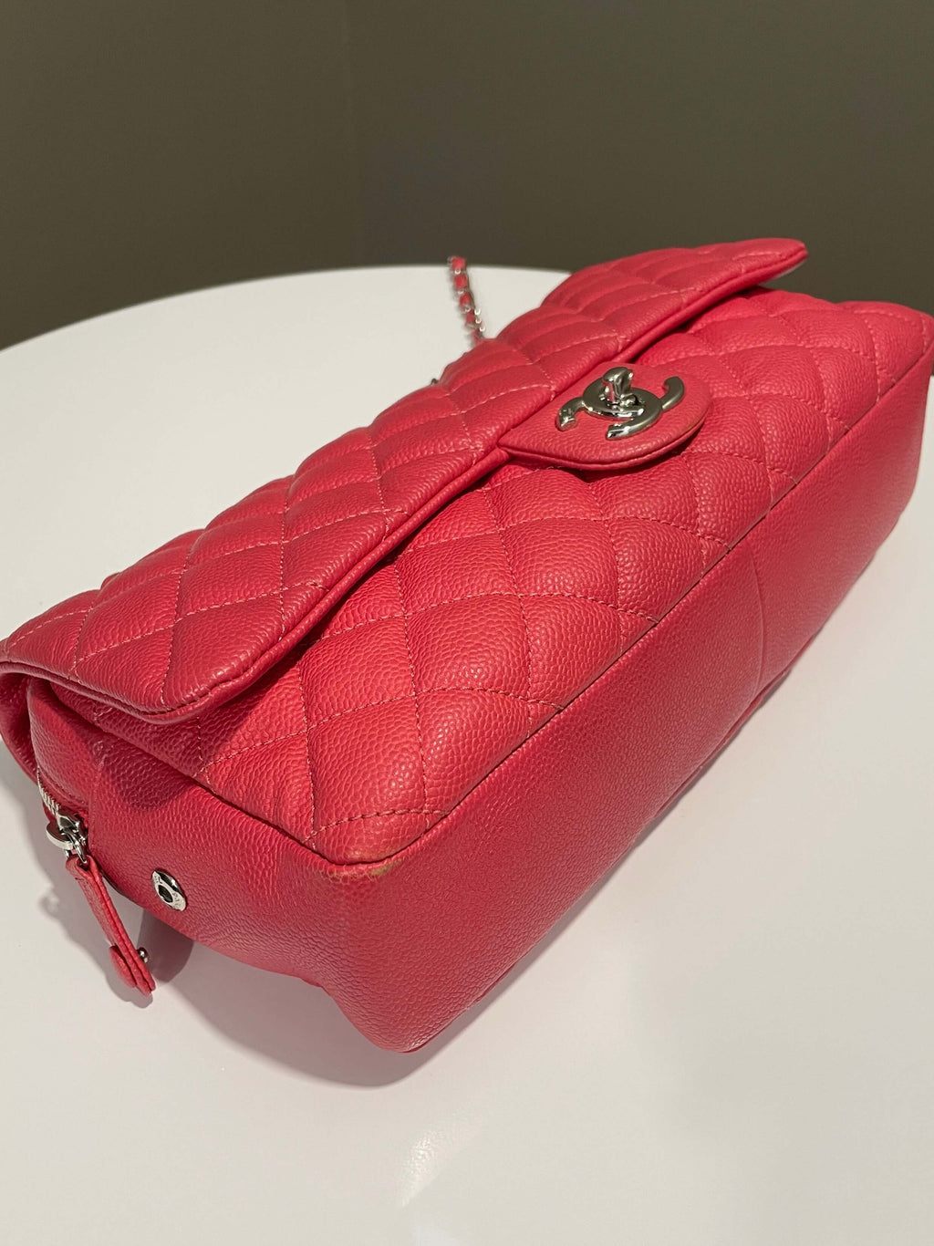 Chanel Easy Flap Pink Caviar