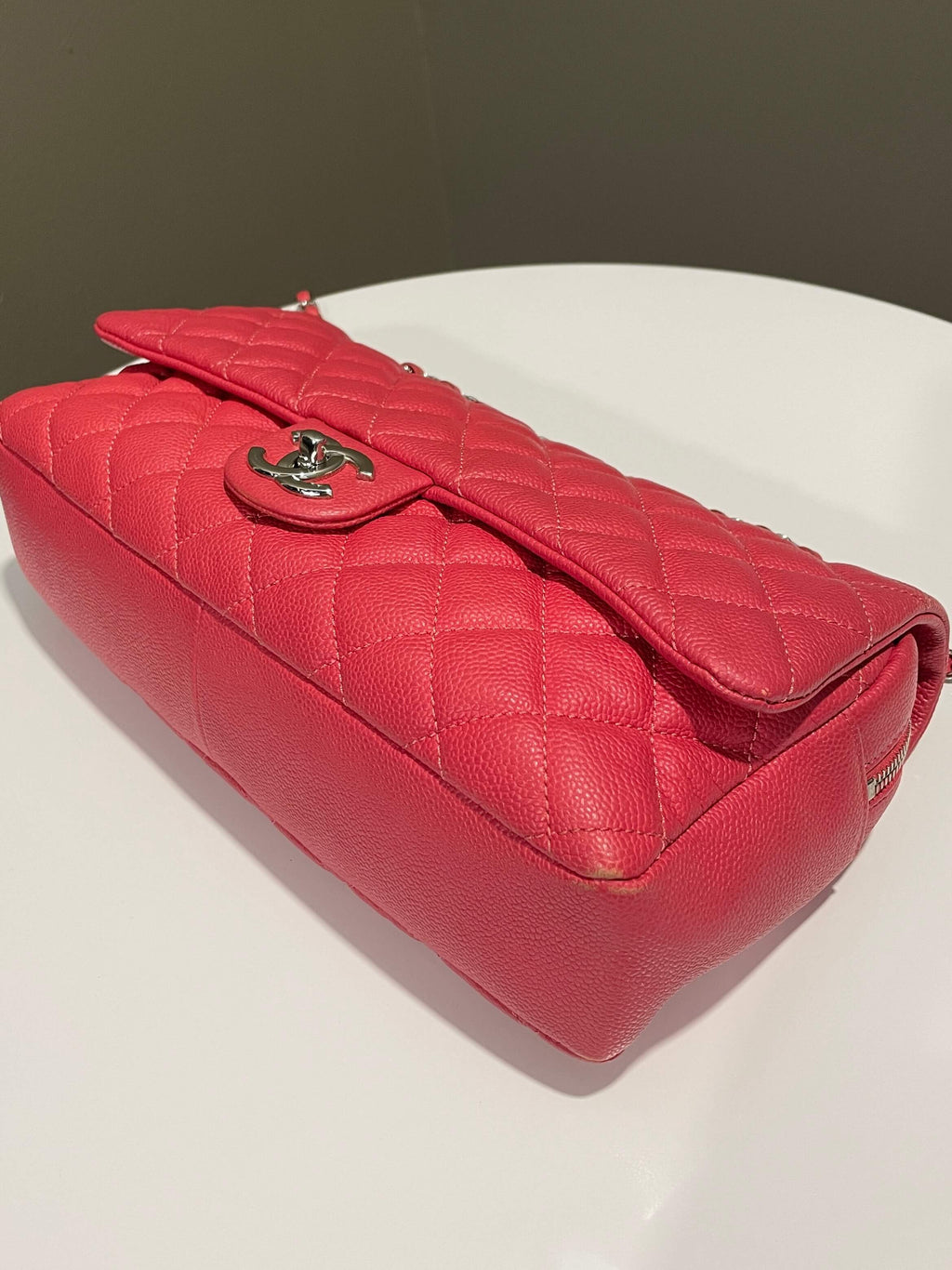 Chanel Easy Flap Pink Caviar