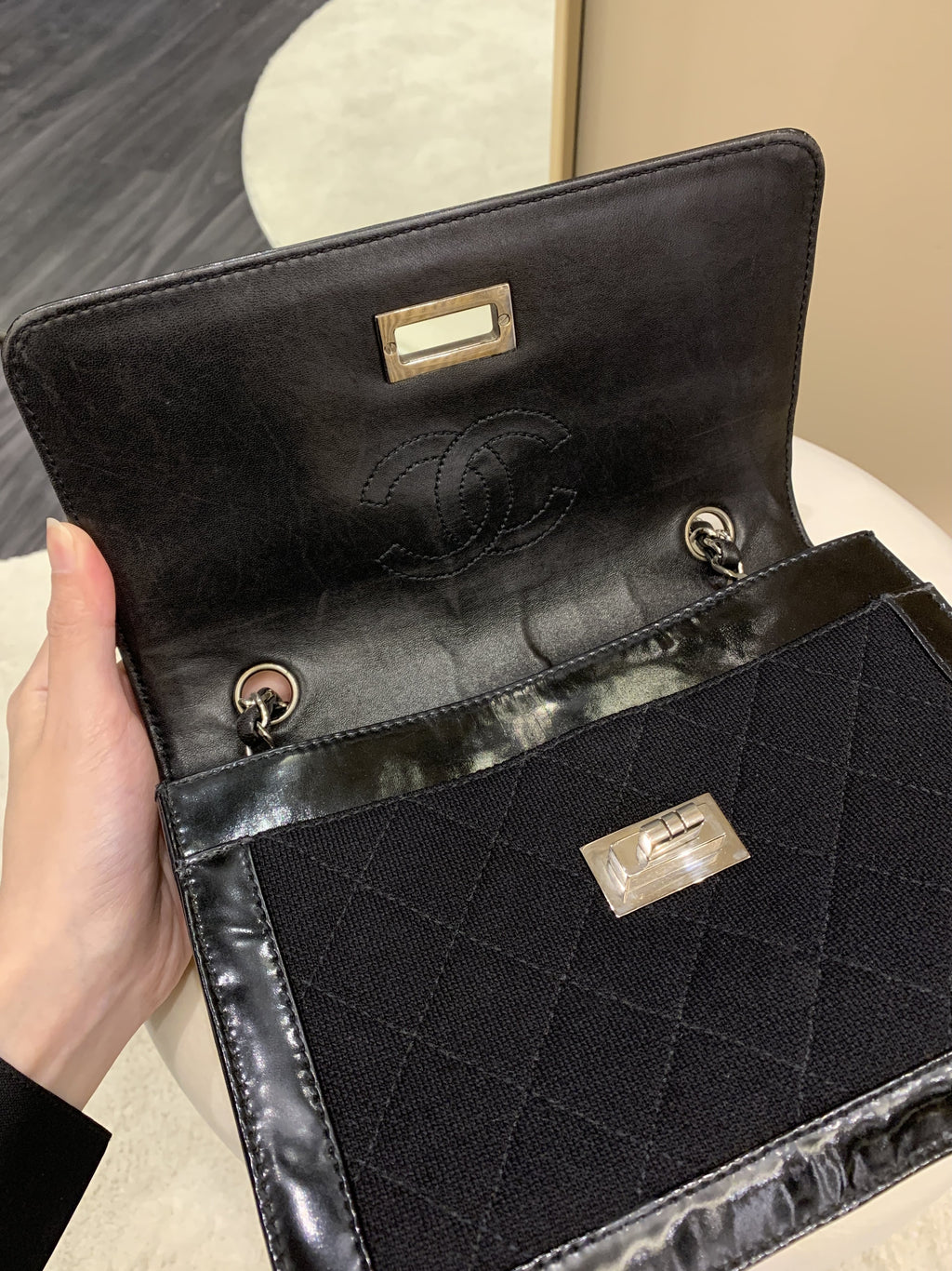 Chanel Quilted Reissue Flap Shoulder Bag