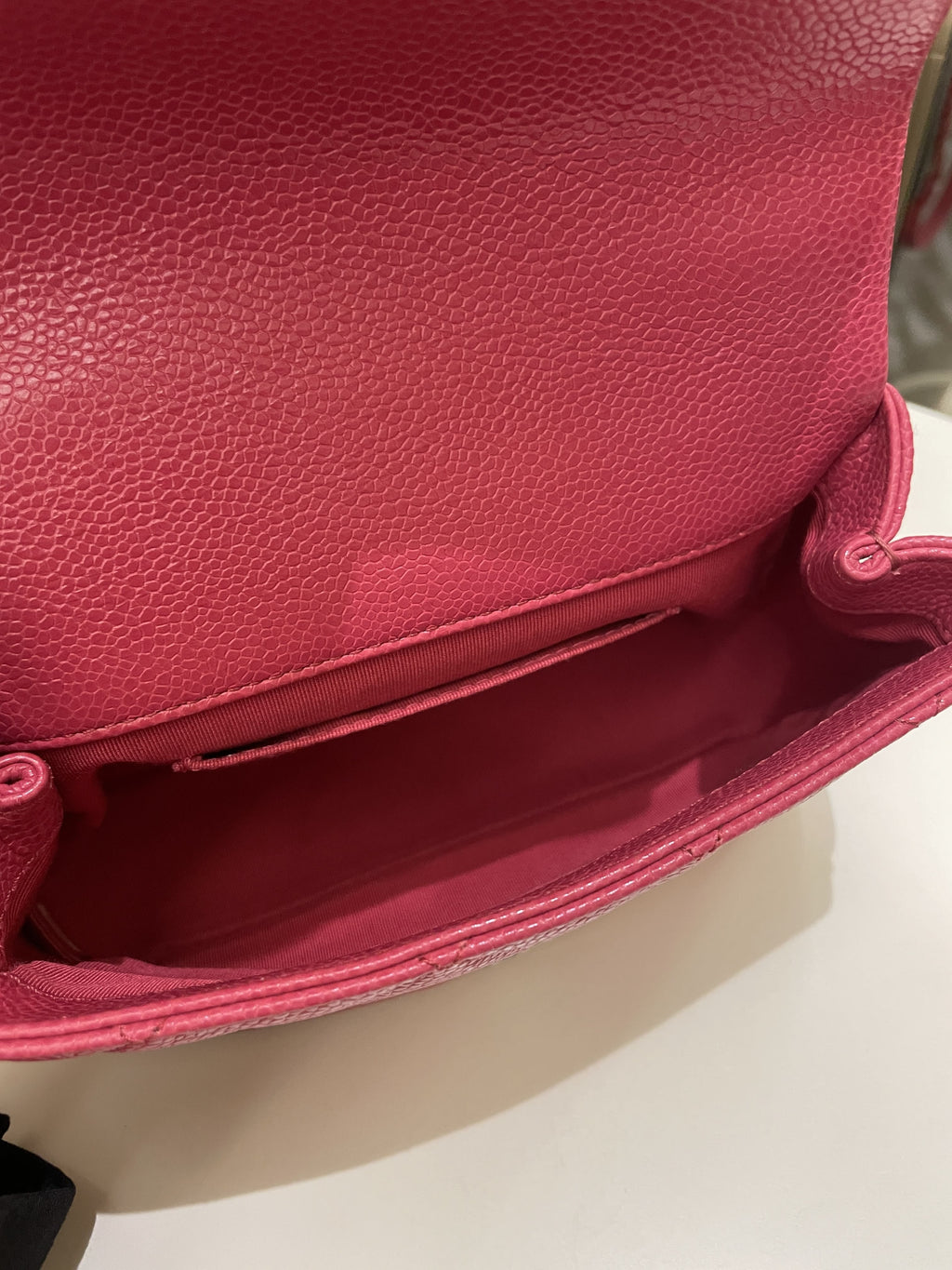 Chanel Quilted Incognito Mini Square Rose Pink Caviar