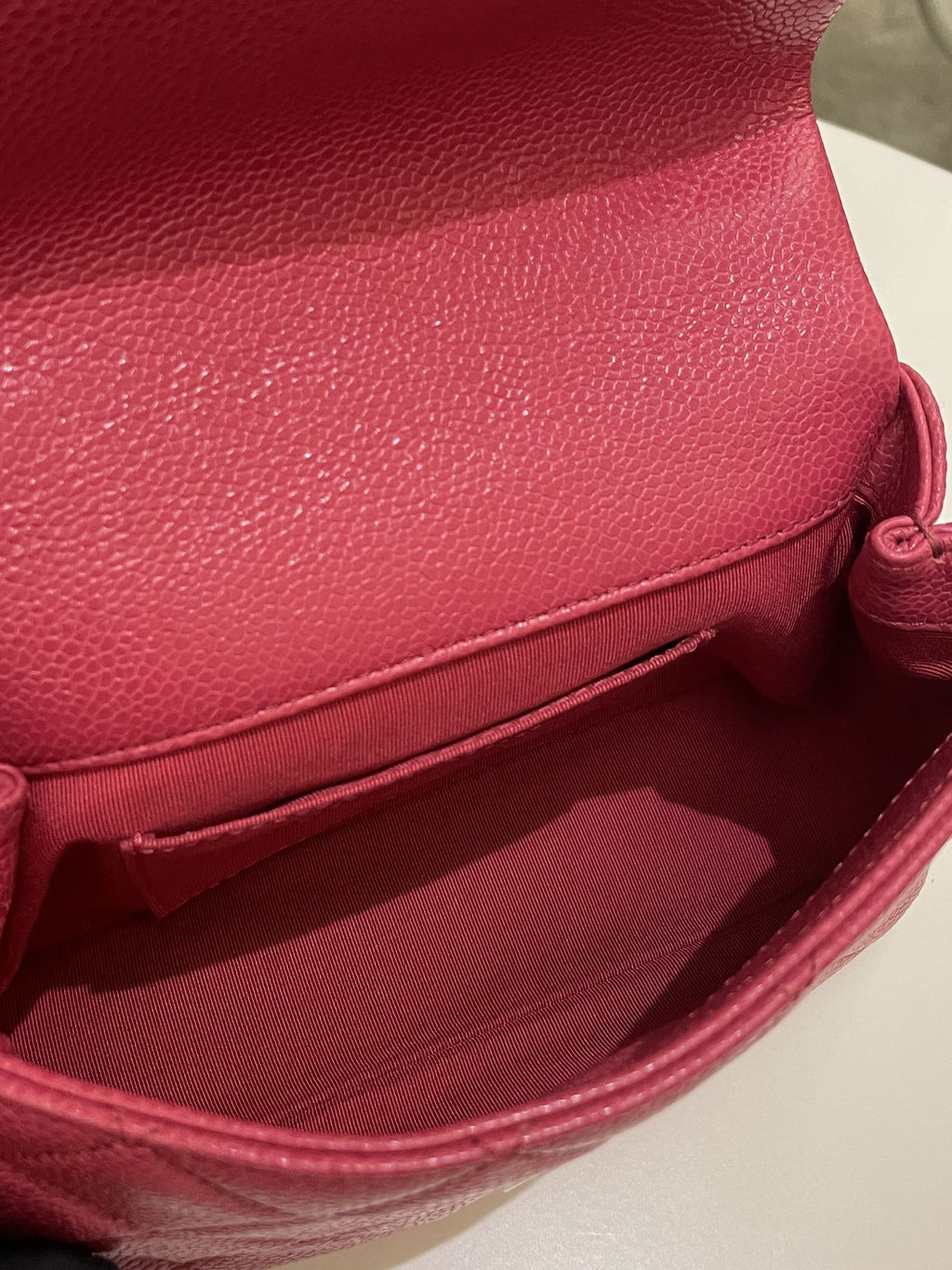 Chanel Quilted Incognito Mini Square Rose Pink Caviar