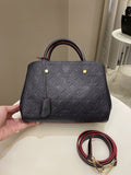 Louis Vuitton Montaigne BB Blue Empreinte