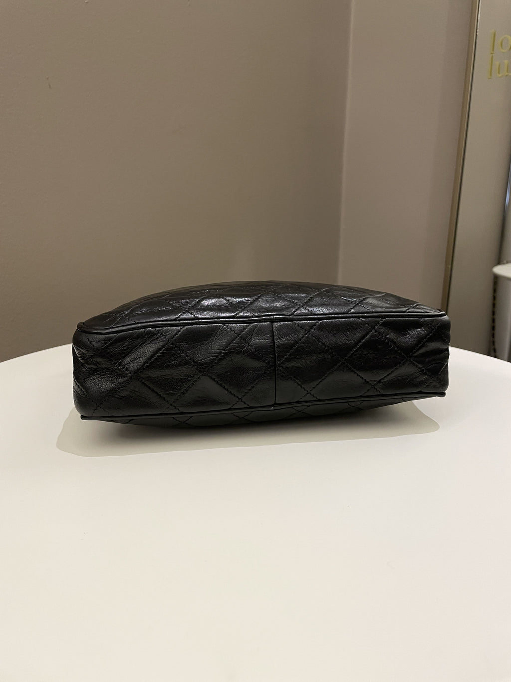 ÃƒÂ¯Ã‚Â»Ã‚Â¿ÃƒÂ¯Ã‚Â»Ã‚Â¿Chanel Vintage Camera Bag Tassle Black Lambskin