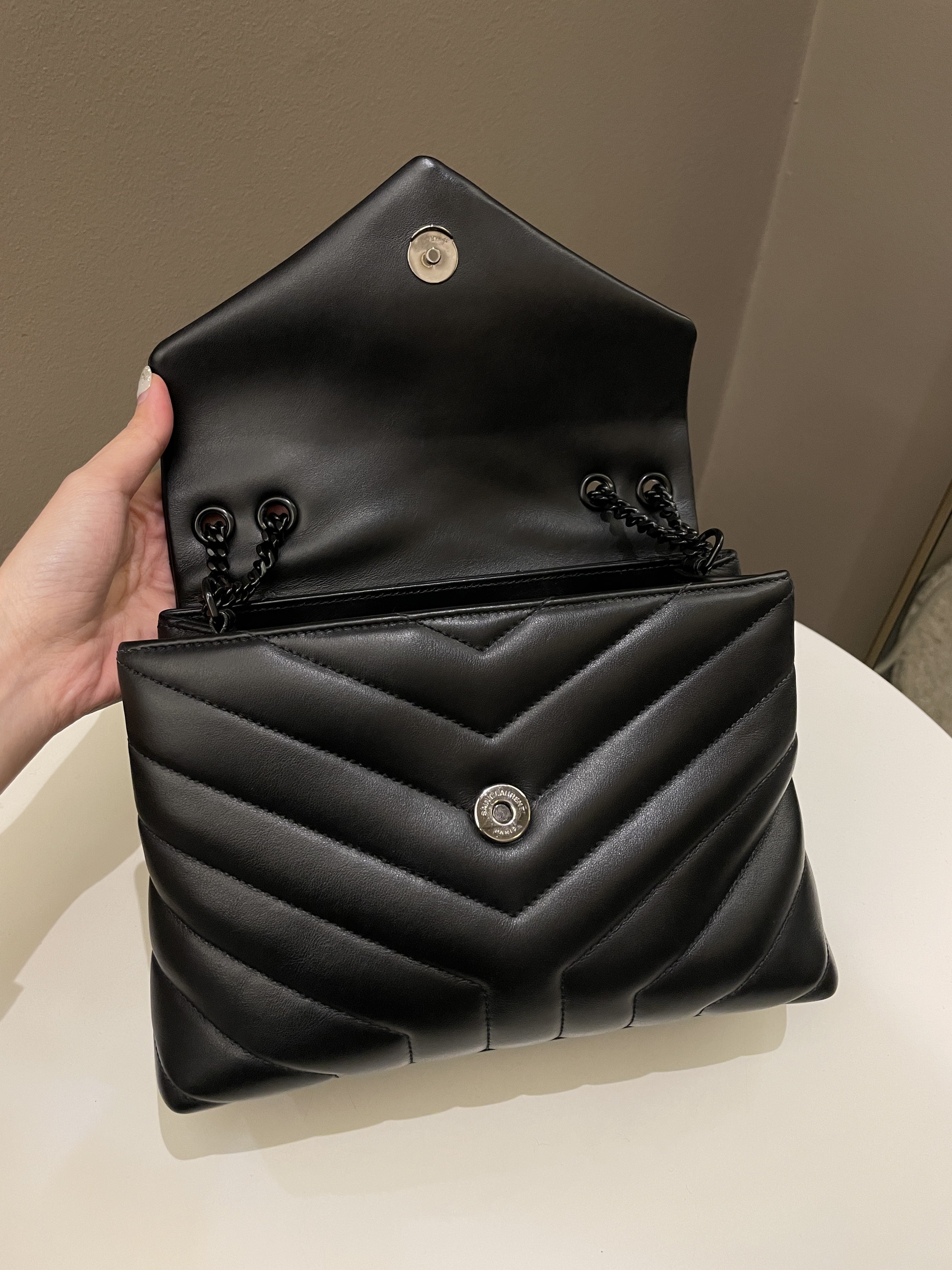 Saint Laurent Loulou Bag Black