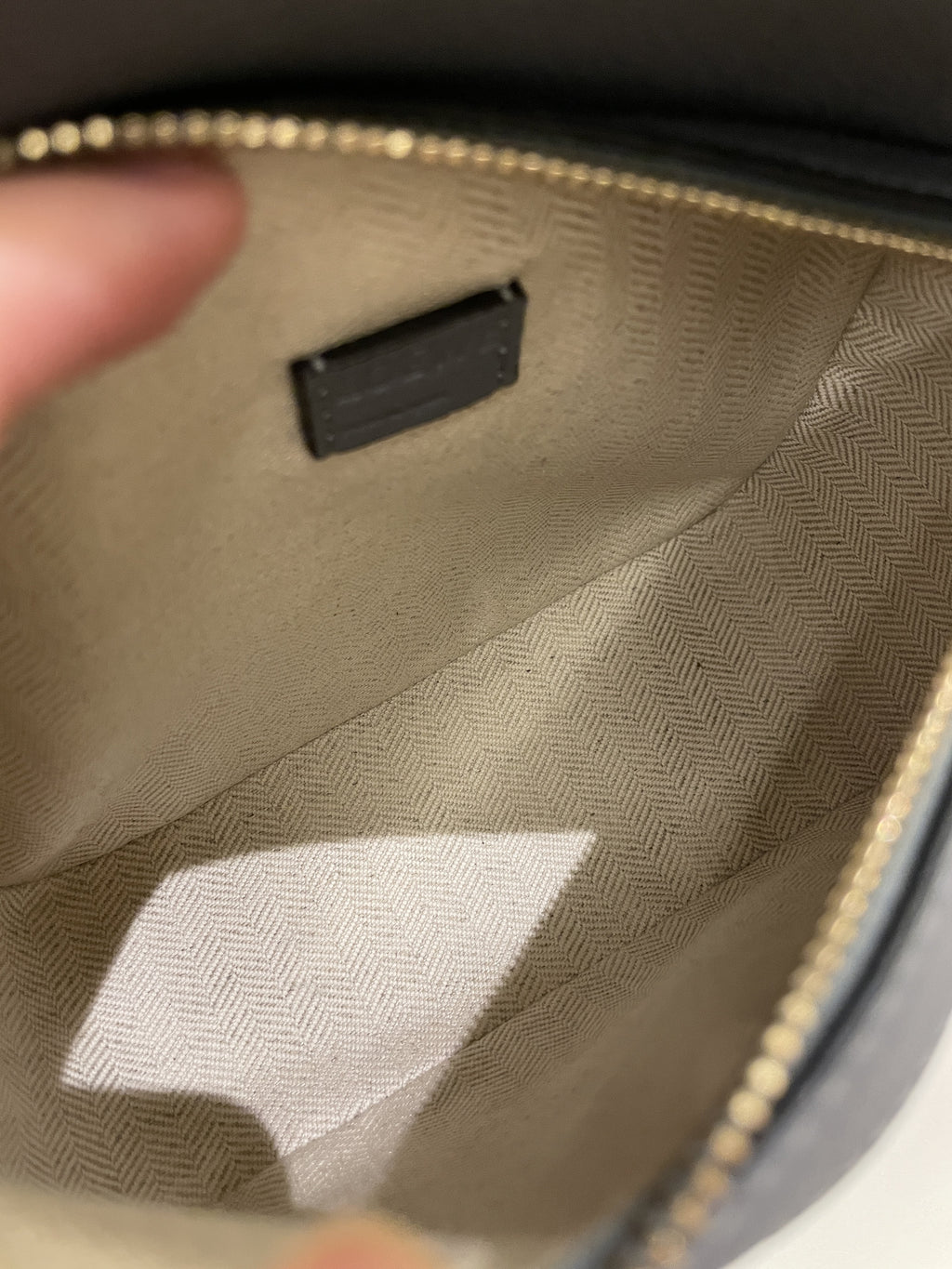 Loewe Mini Puzzle Bag Grey Grainy Calfskin