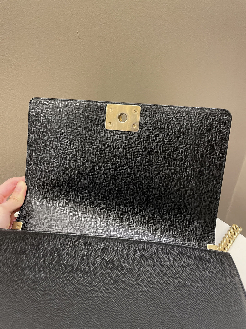 Chanel Quilted New Medium Boy Black Caviar