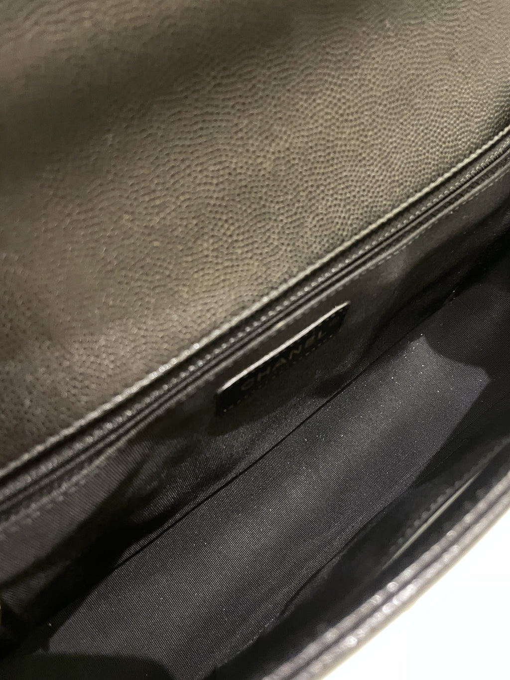 Chanel Quilted New Medium Boy Black Caviar