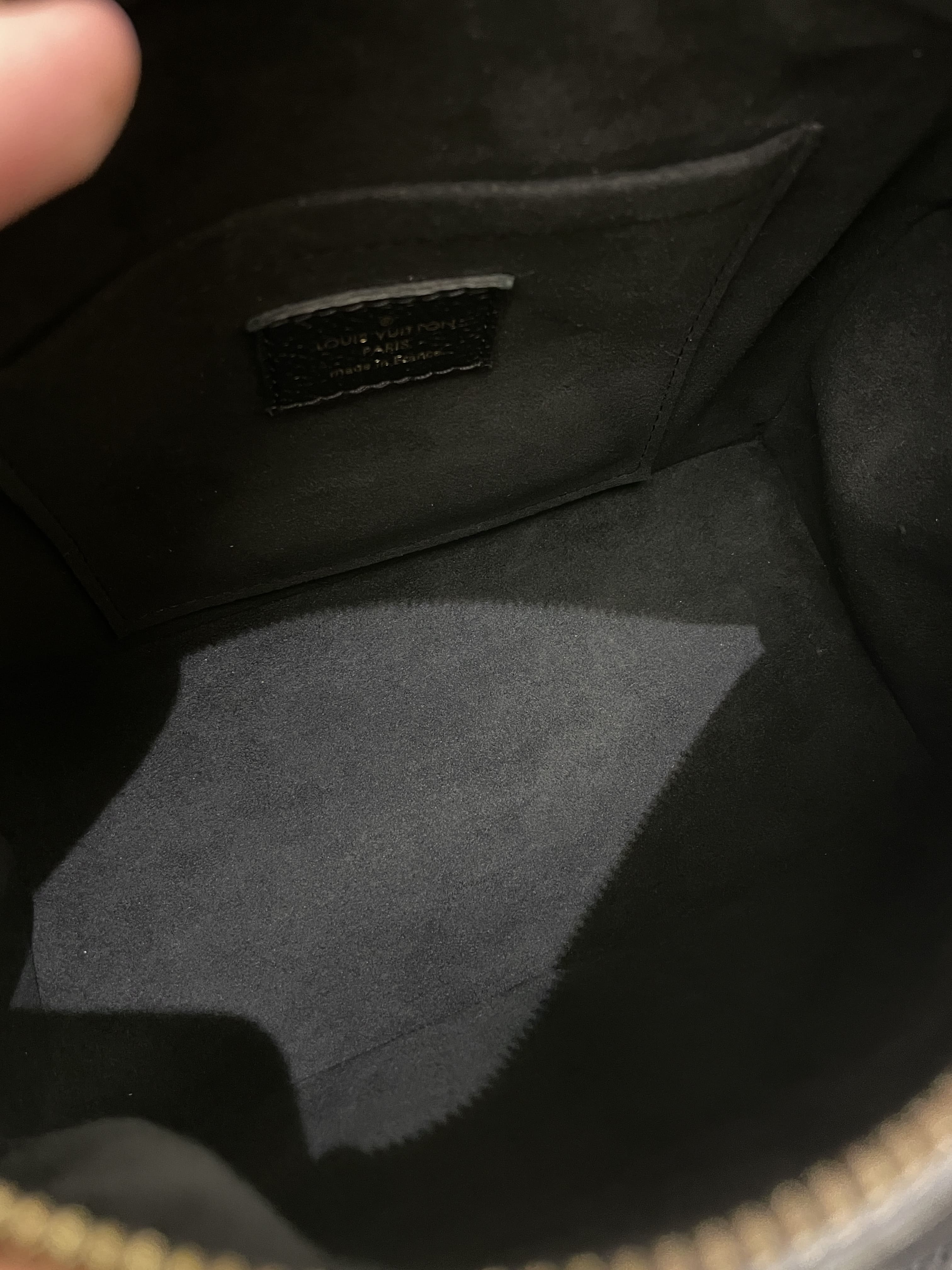 Louis Vuitton Speedy BandouliÃƒÆ’Ã‚Â¨re 20 Black Monogram Empreinte Leather