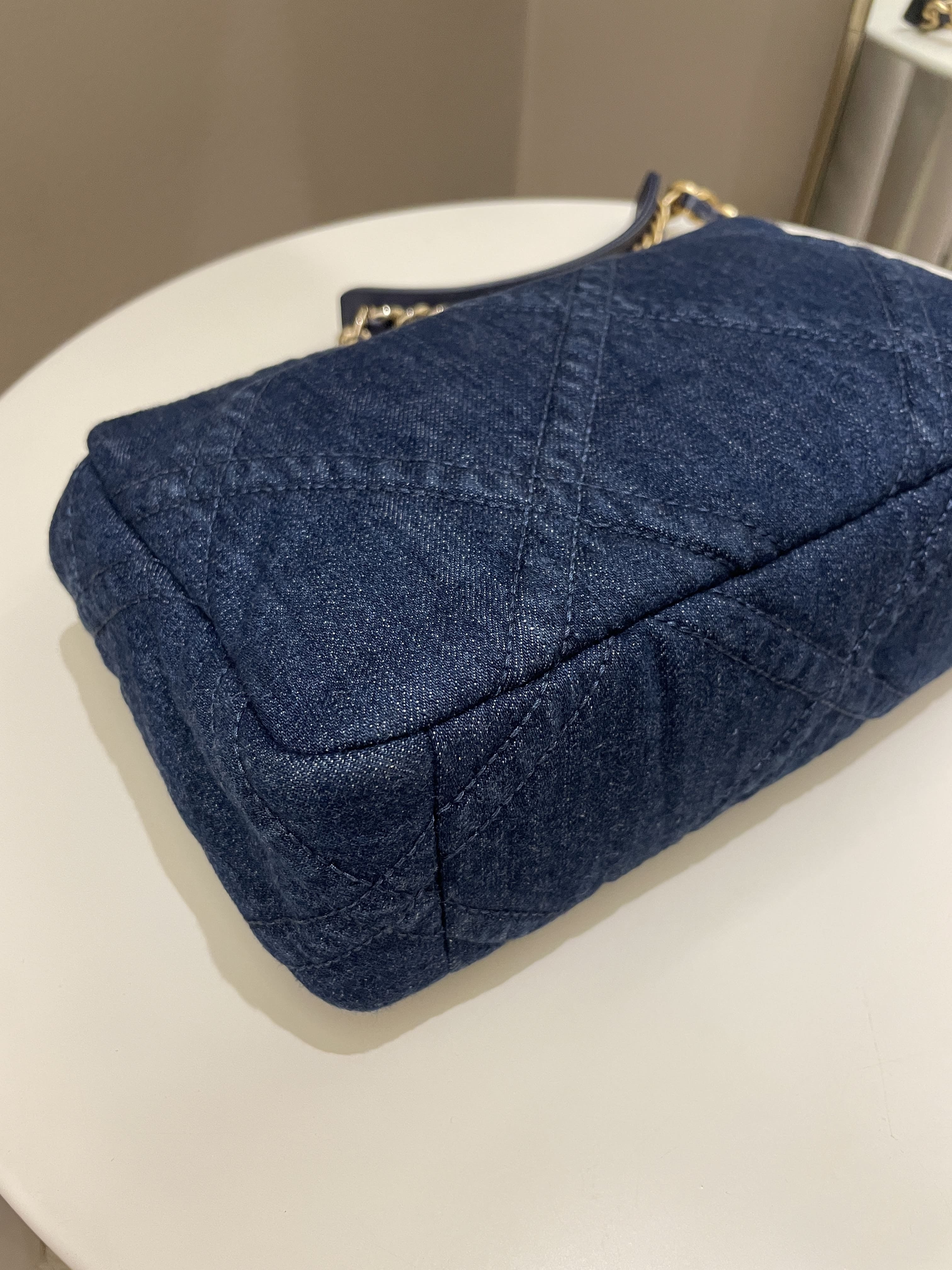 Chanel 19 Flap Bag Dark Denim