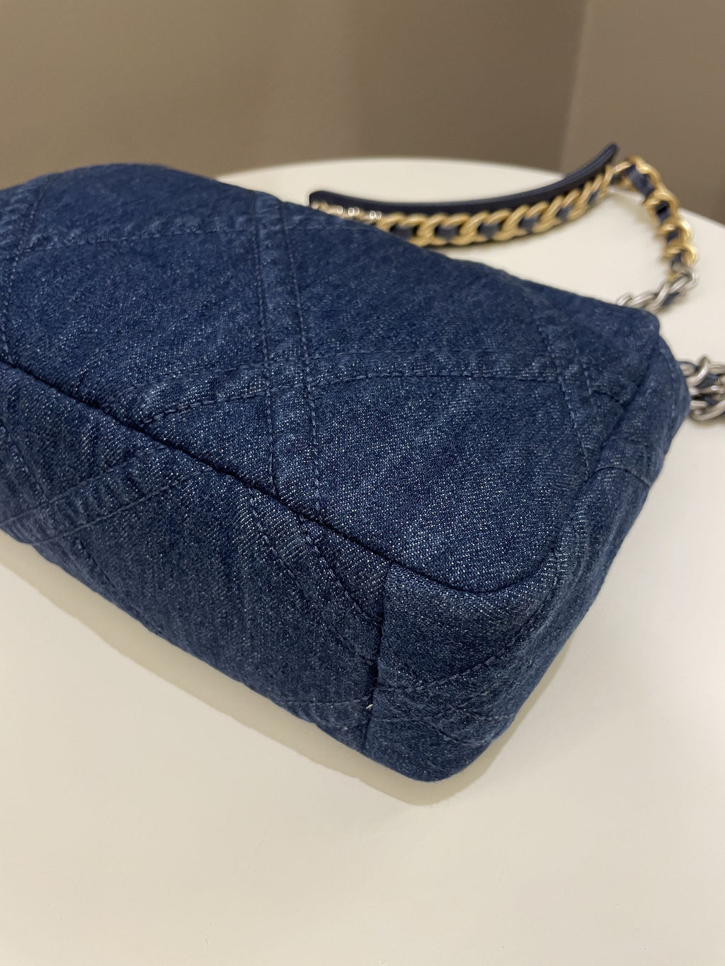 Chanel 19 Flap Bag Dark Denim