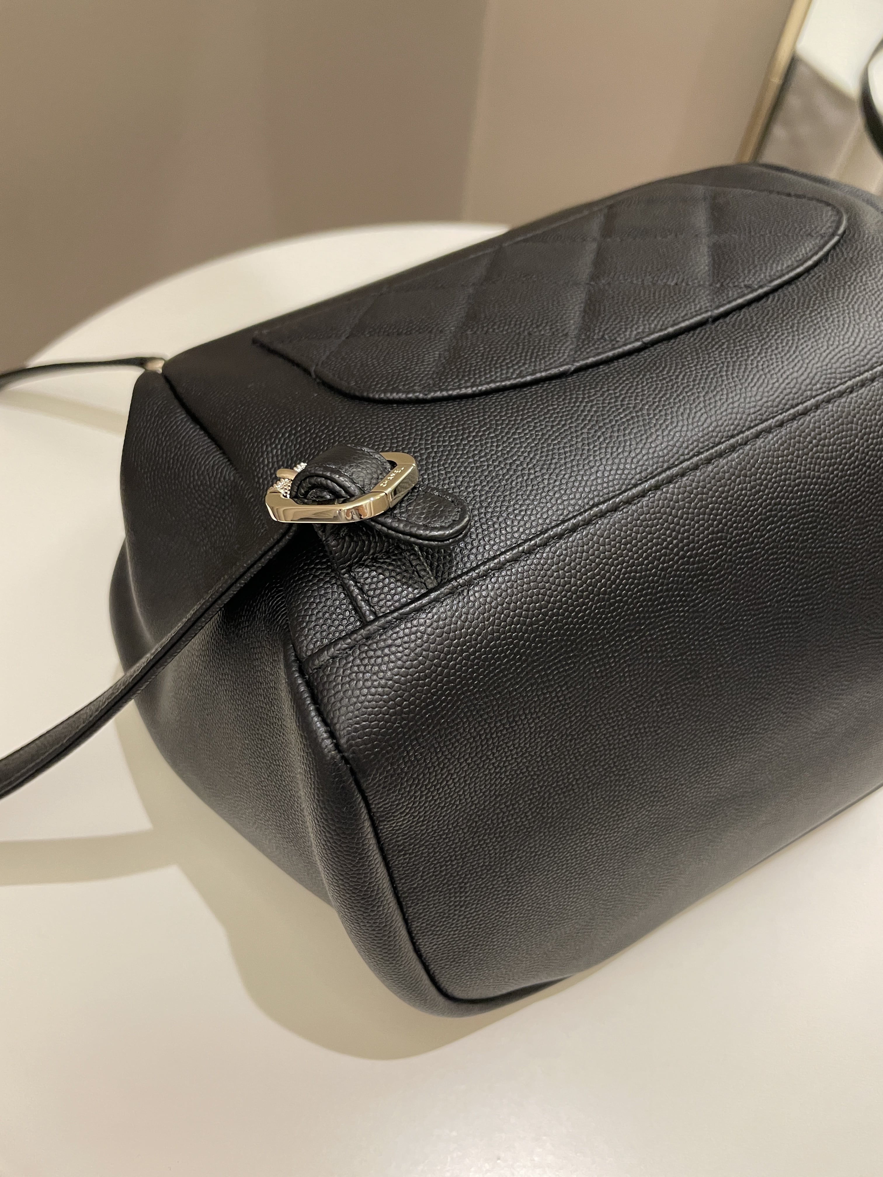 Chanel 21C Business Affinity Backpack  Black Caviar