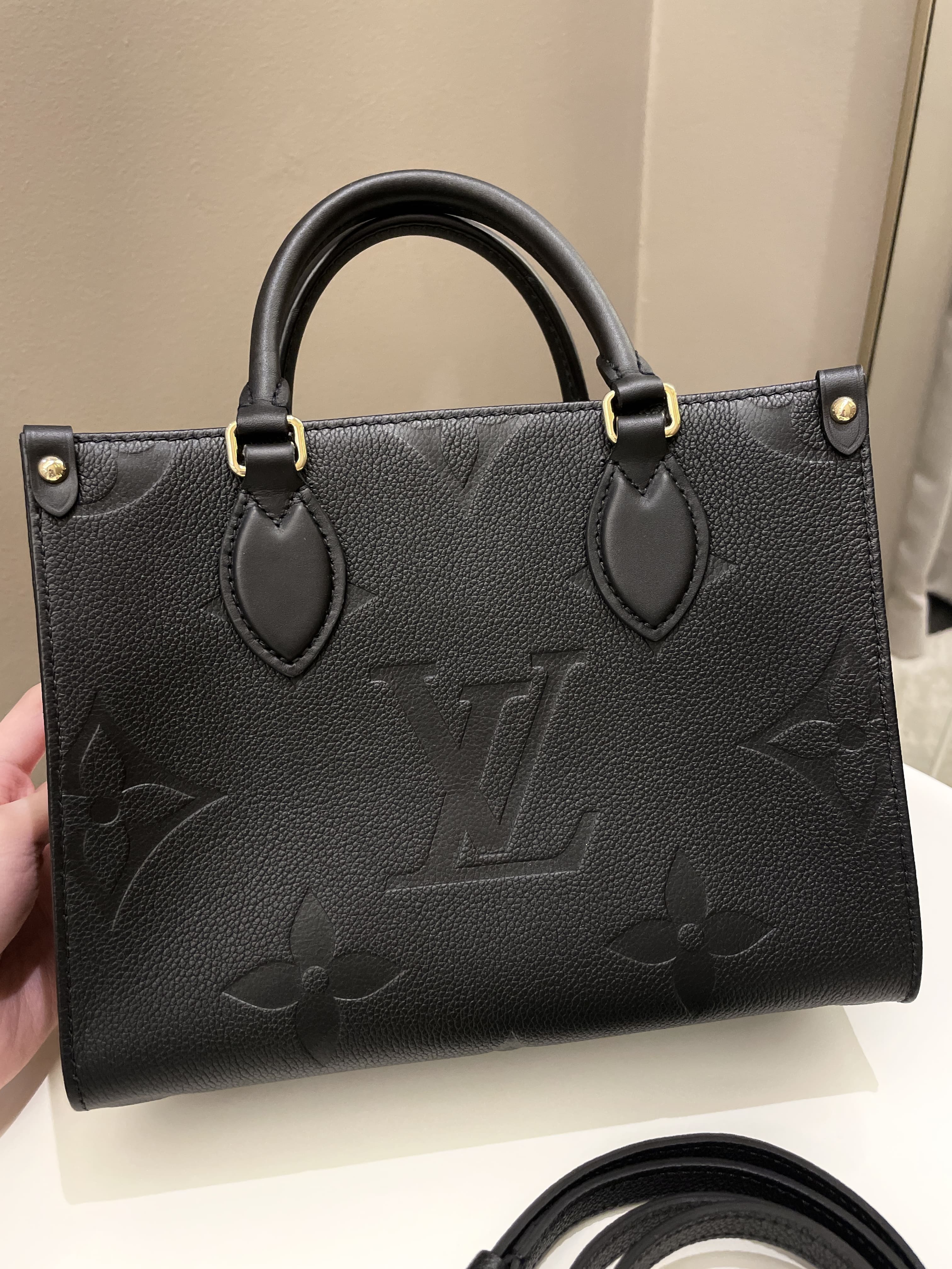 Louis Vuitton OnTheGo PM Black Monogram Empreinte