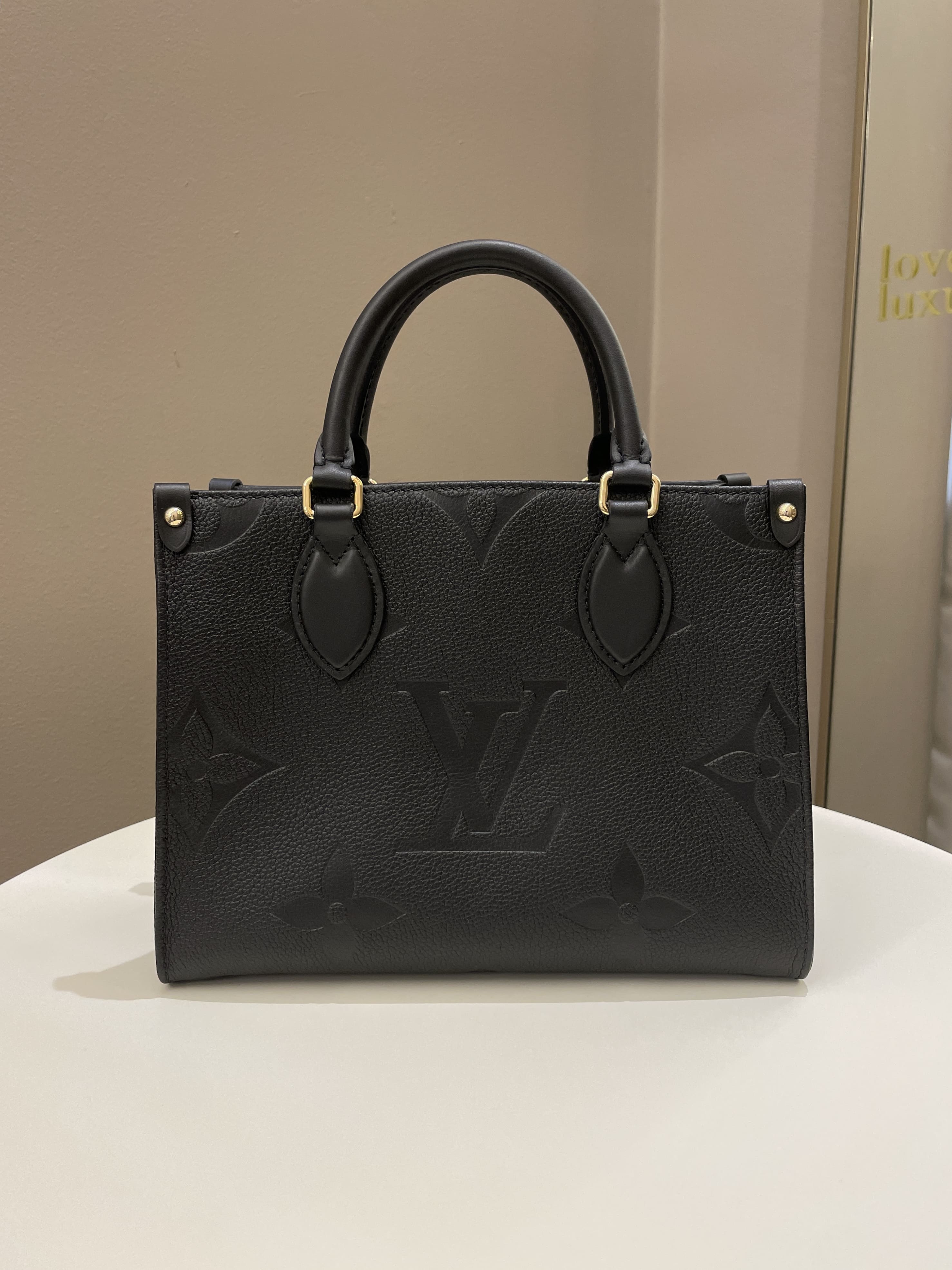 Louis Vuitton OnTheGo PM Black Monogram Empreinte